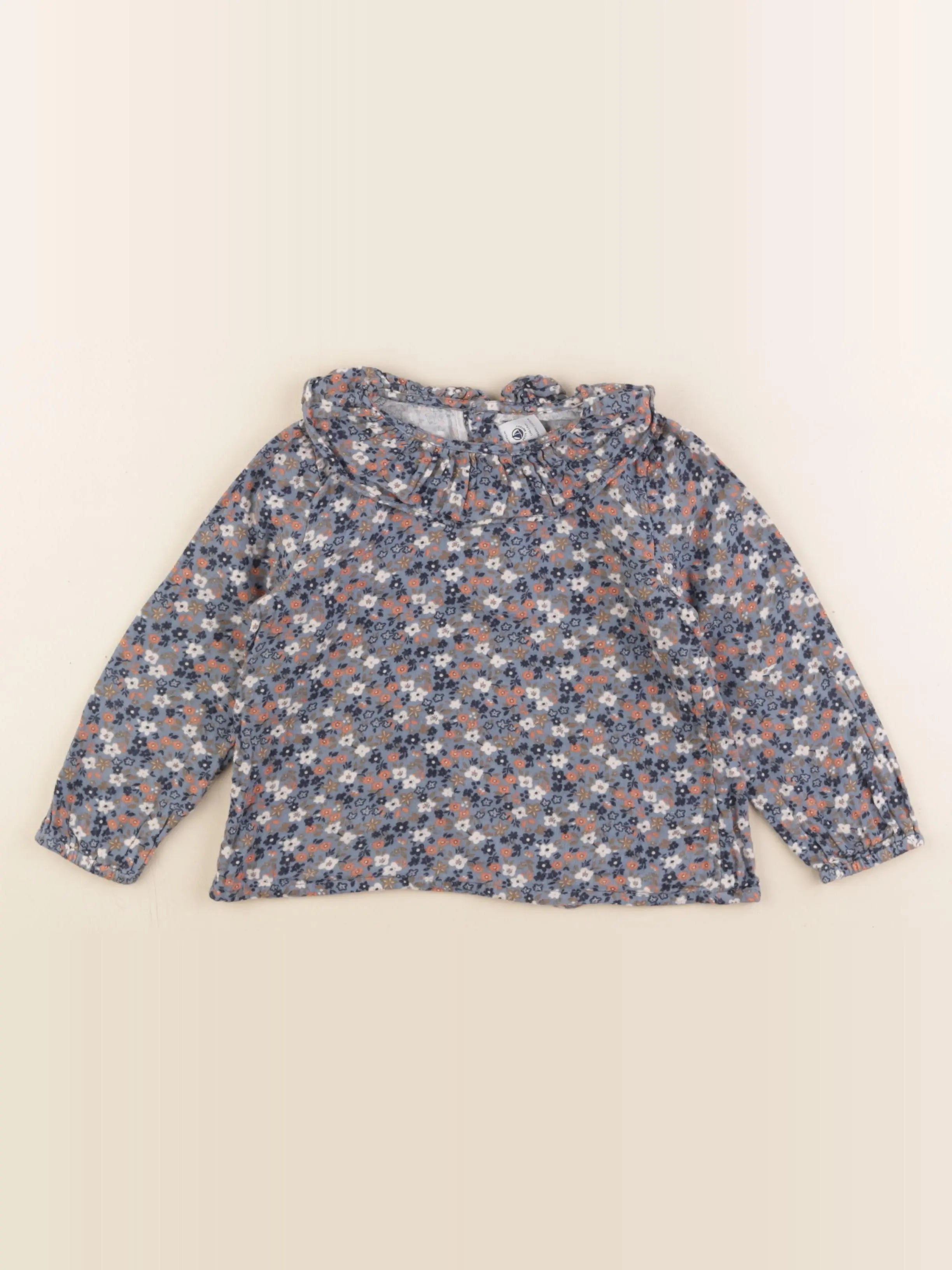 Petit Bateau - blouse multicolore - 36 mois