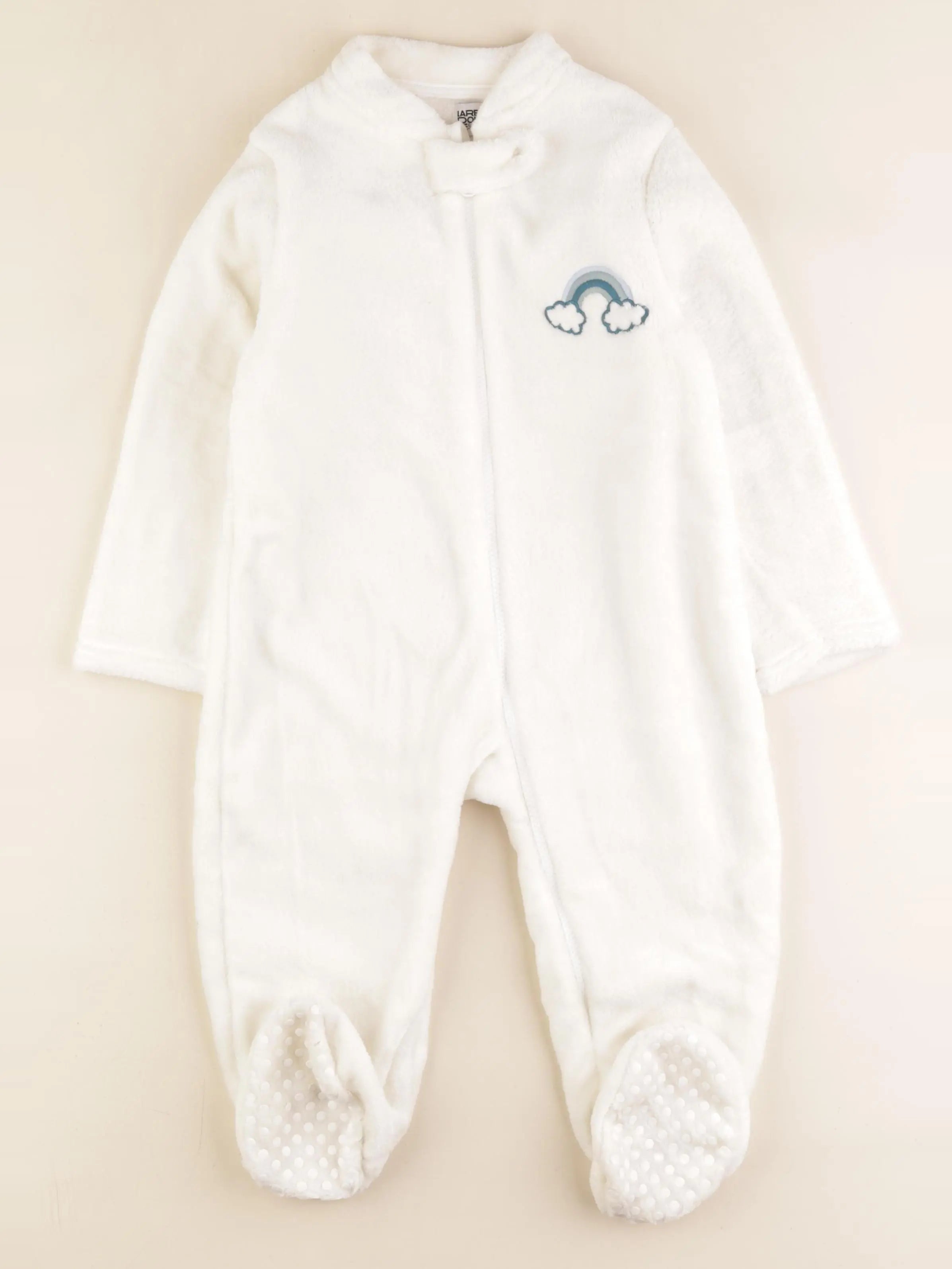La Redoute - pyjama velours blanc - 3 ans