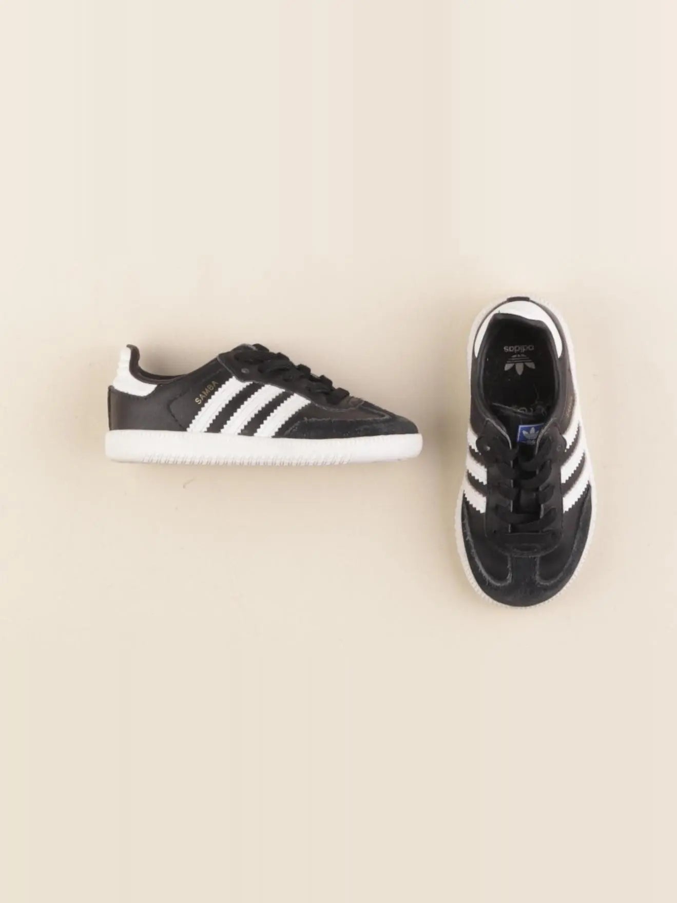 Adidas - baskets noir - pointure 22