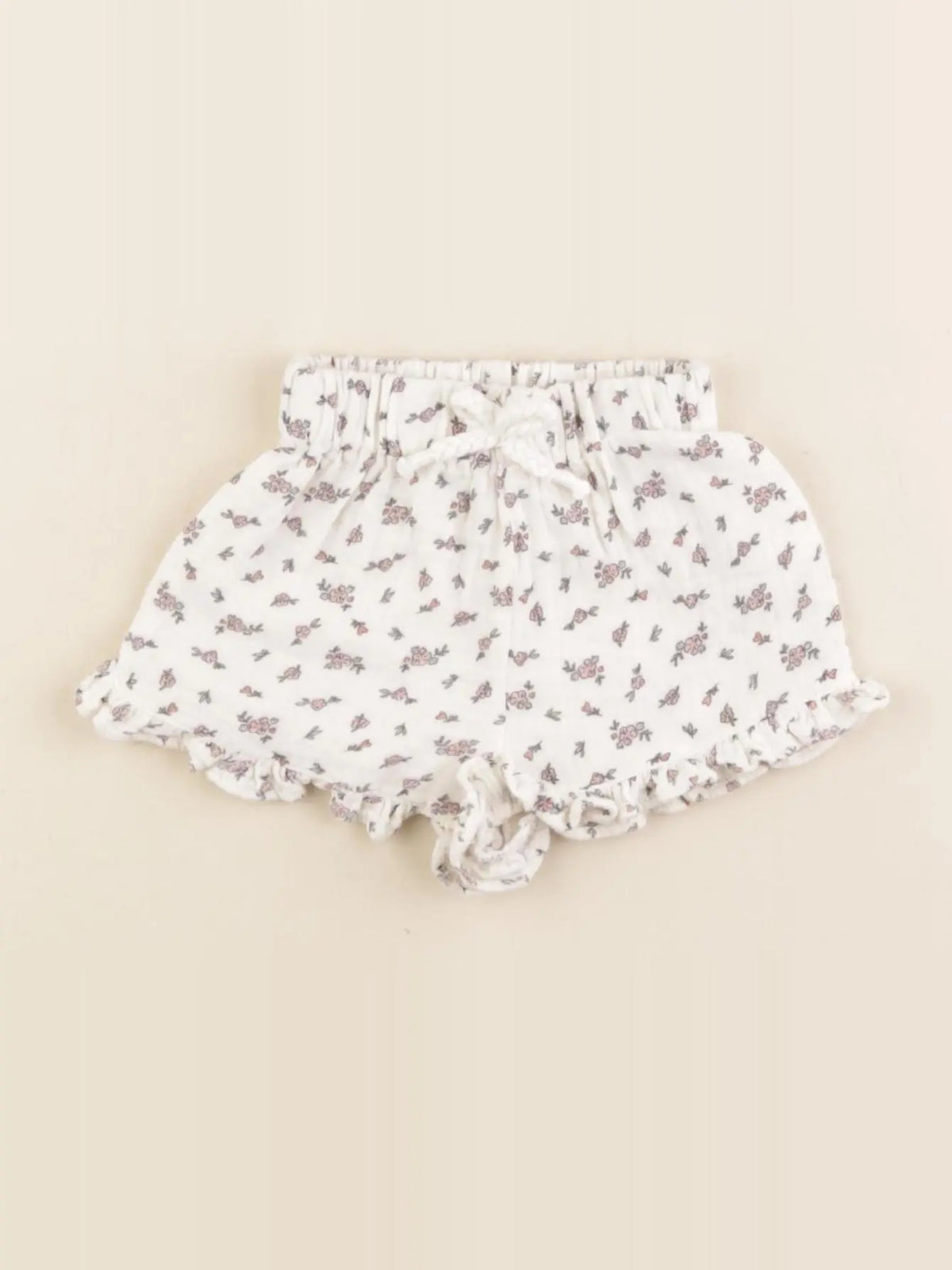 Vertbaudet - short beige - 3 mois