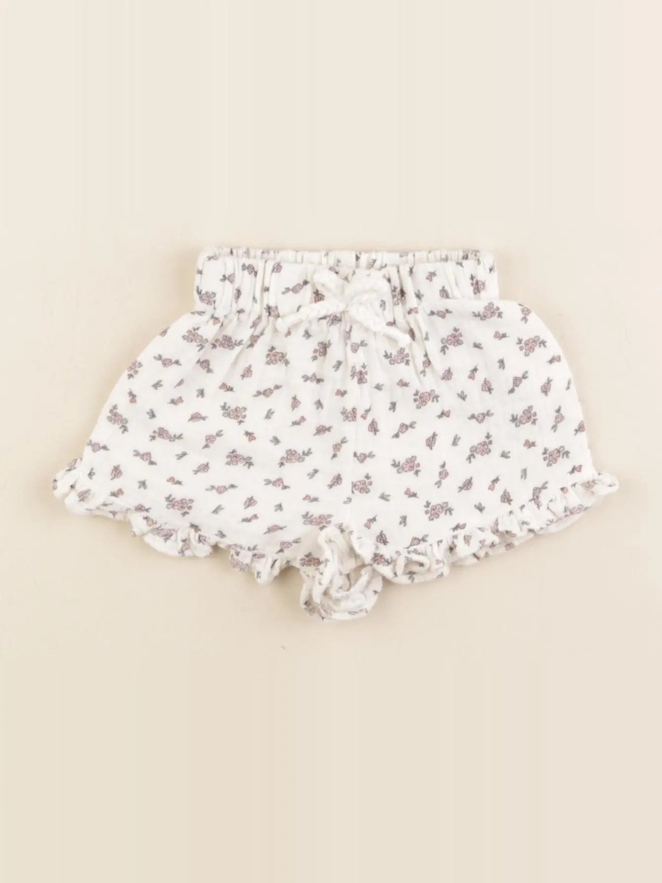 Vertbaudet - short beige - 3 mois
