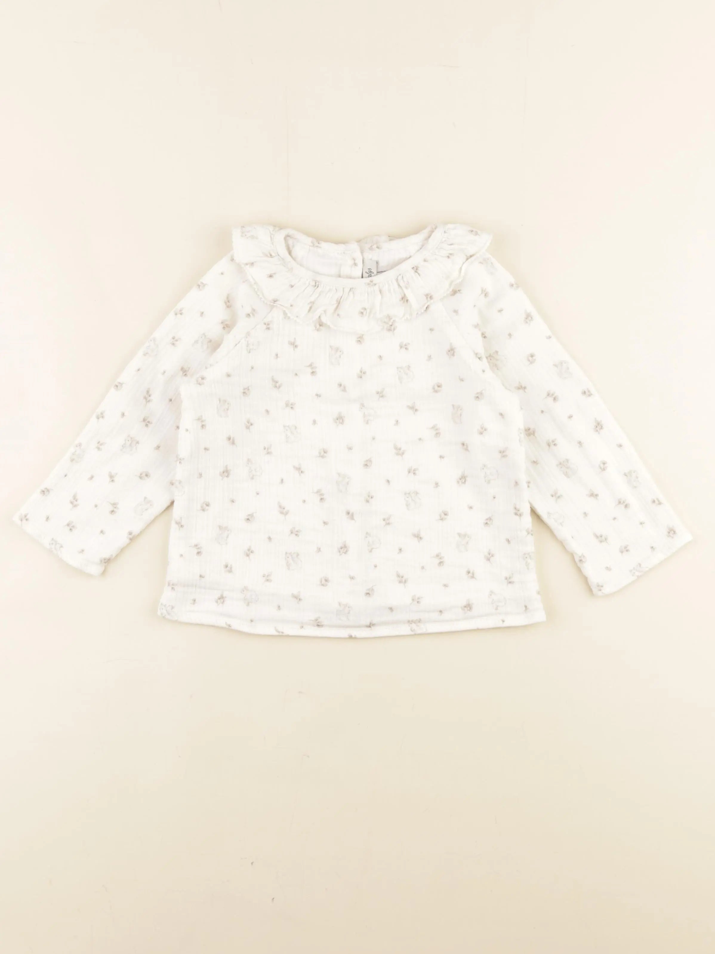 Natalys - blouse beige - 24 mois