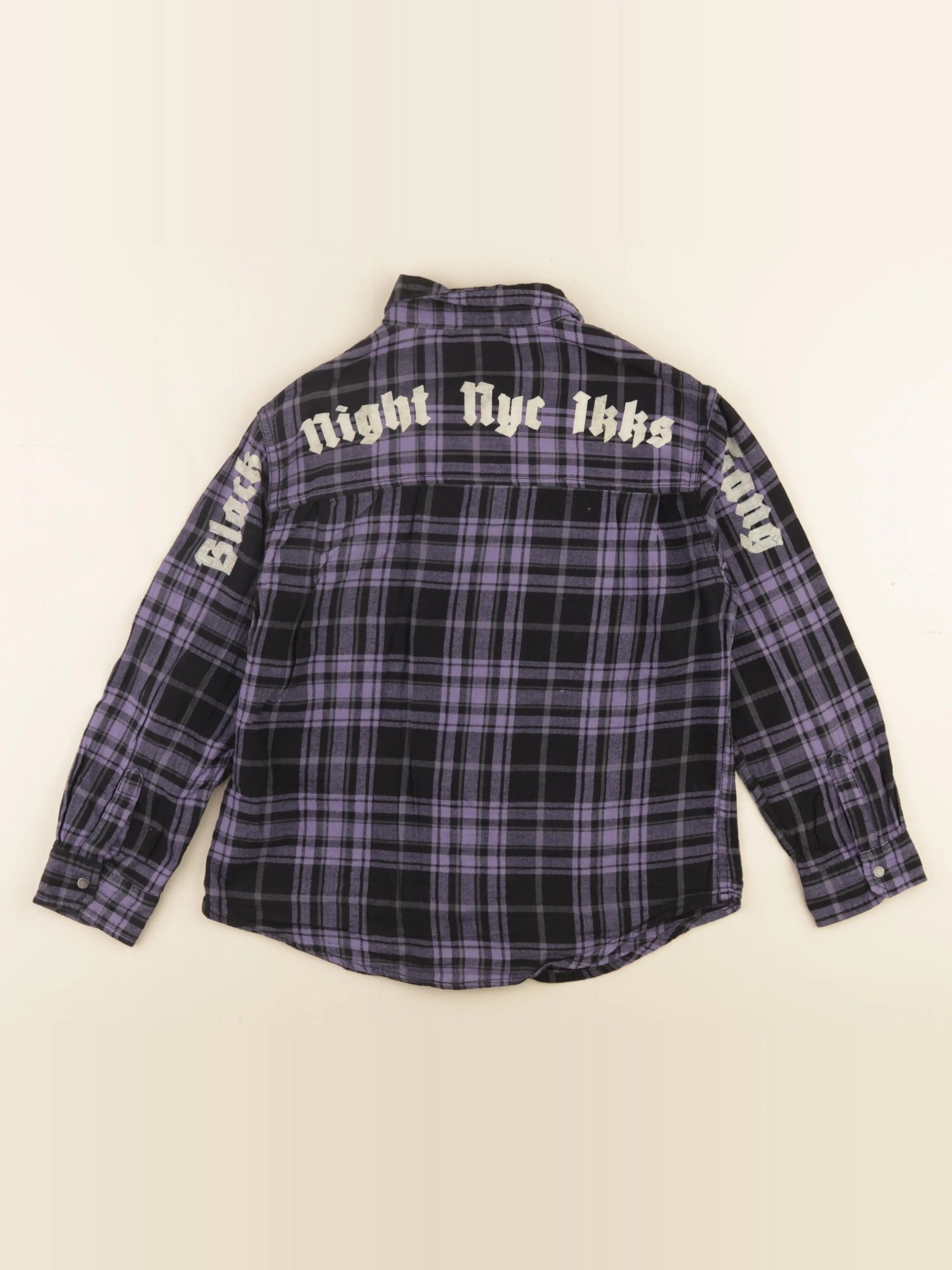 IKKS - chemise imprimé au dos violet - 8 ans
