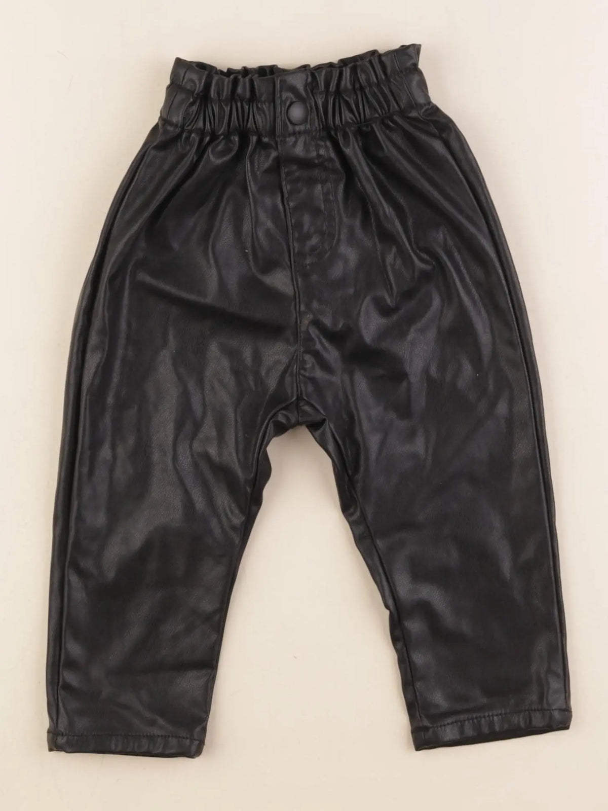 Zara - pantalon noir - 12/18 mois