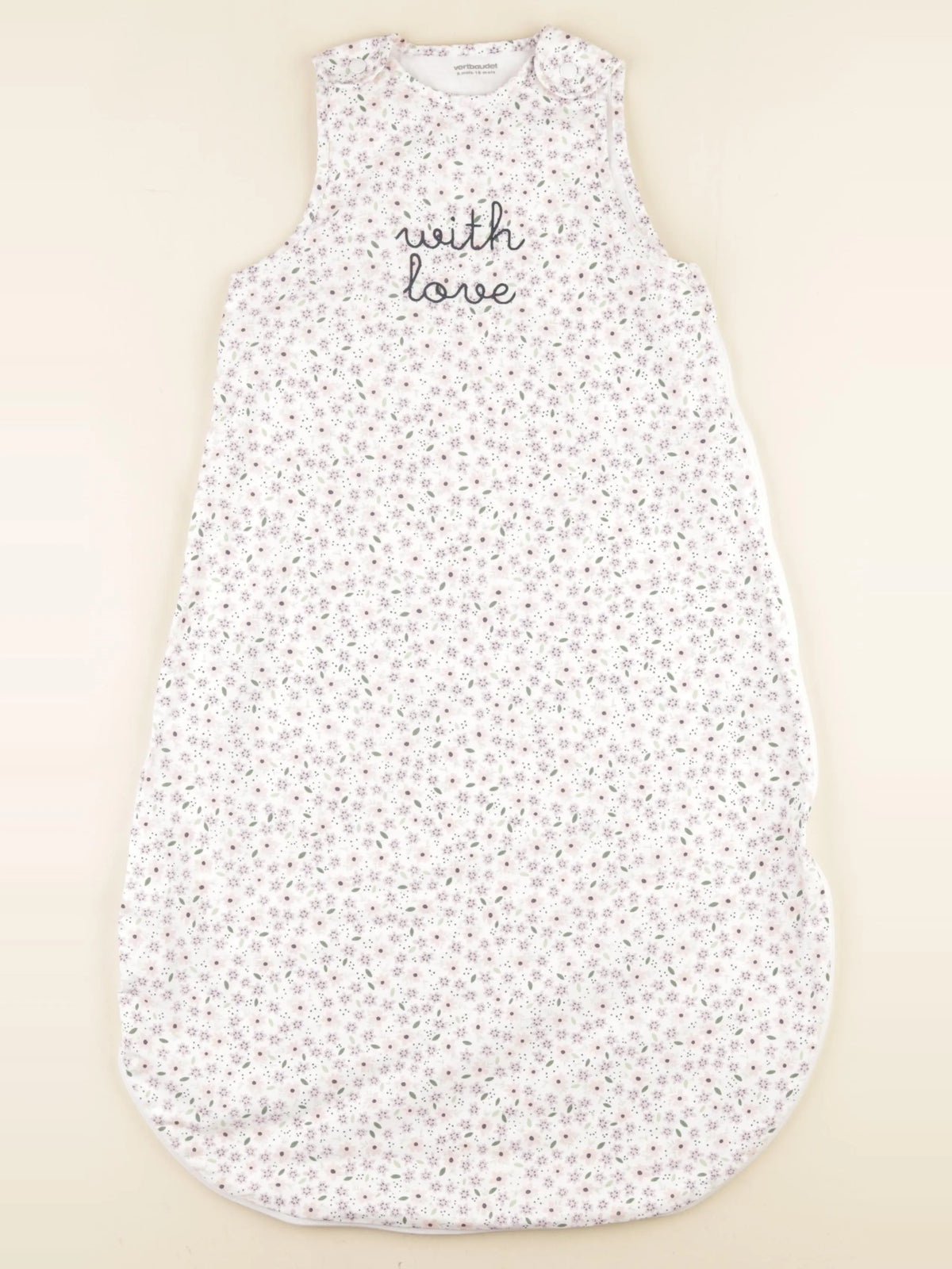 Vertbaudet - gigoteuse TOG 1 rose, violet - 6/18 mois