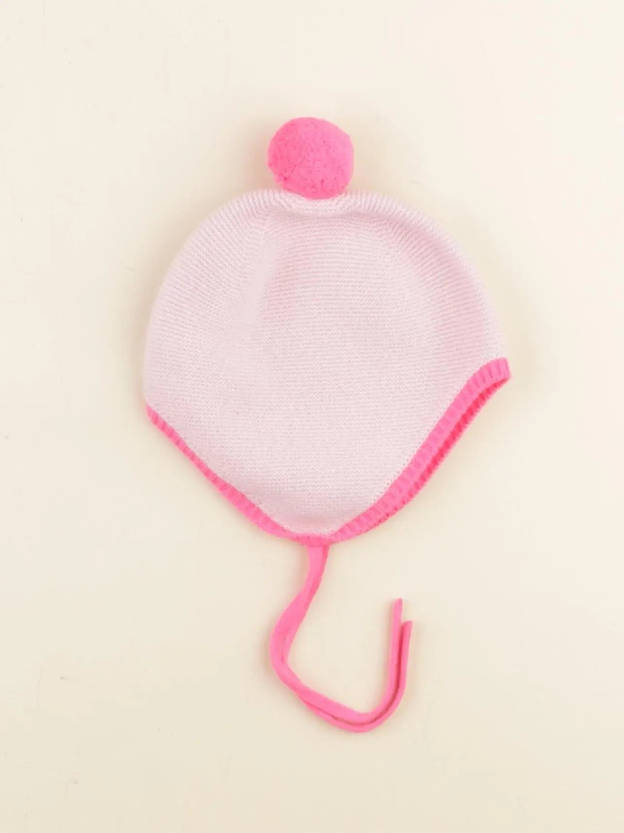 Jacadi - bonnet rose - 6 mois