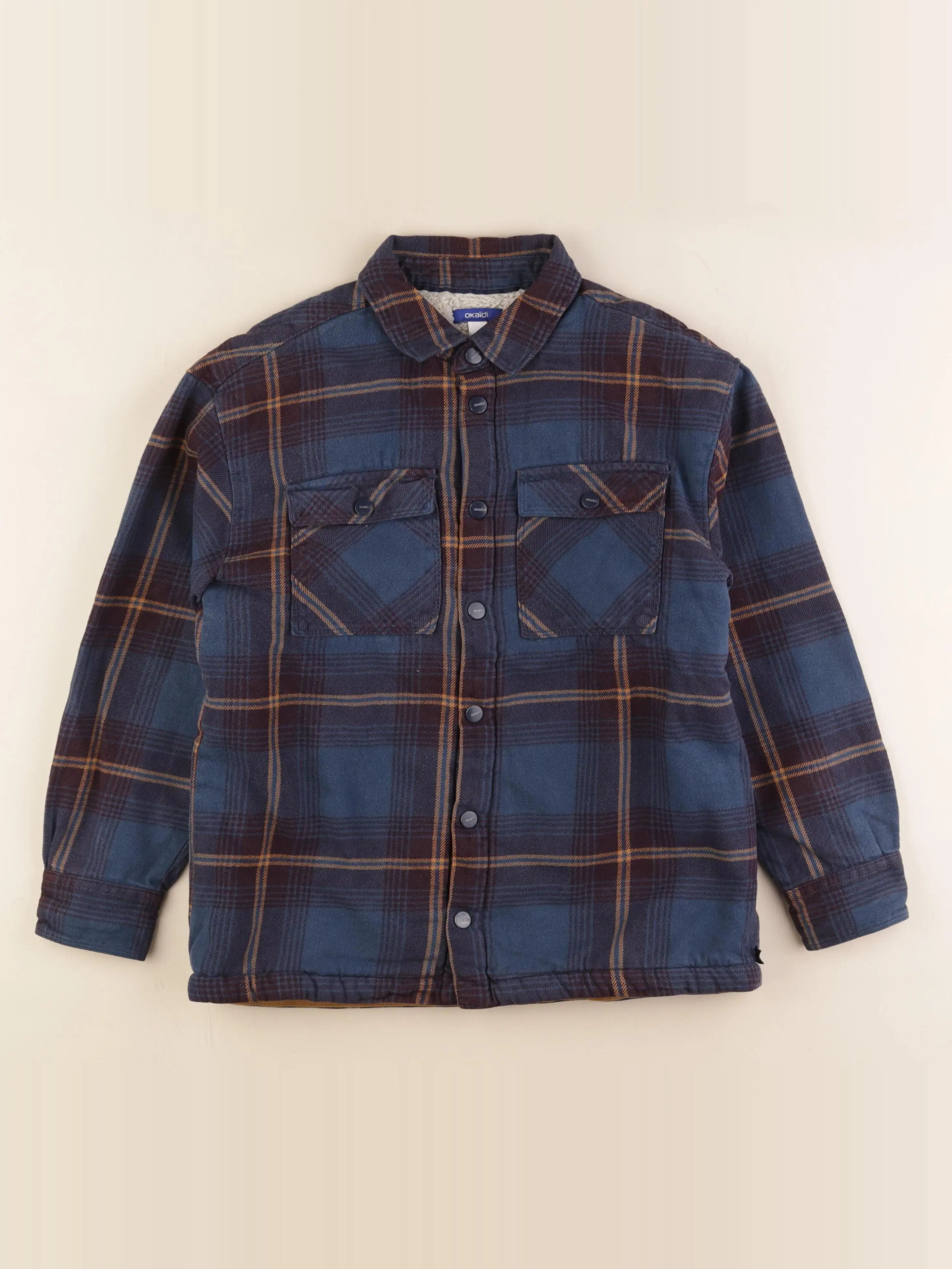 Okaidi - chemise bleu - 12 ans