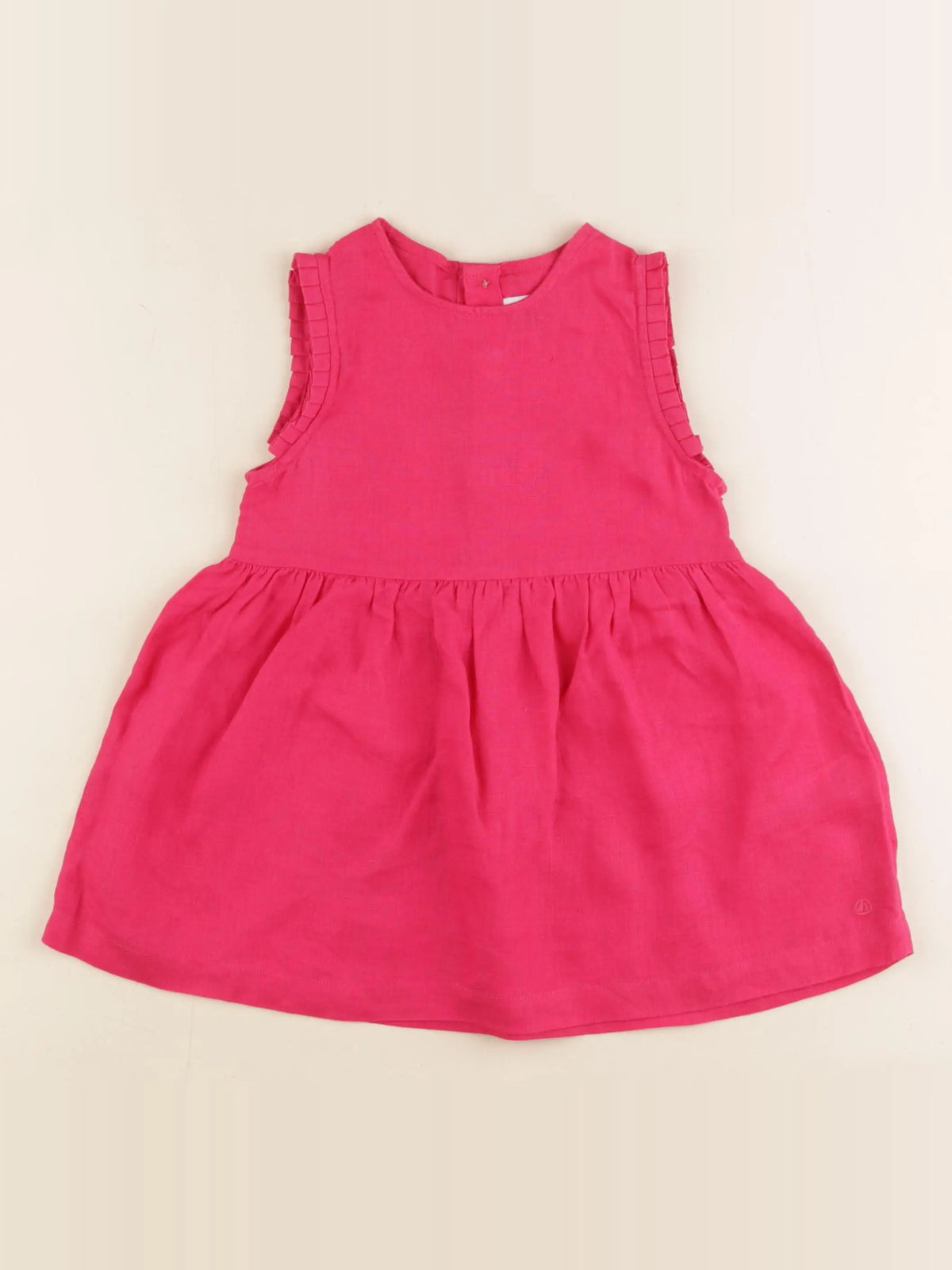 Petit Bateau - robe rose - 18 mois
