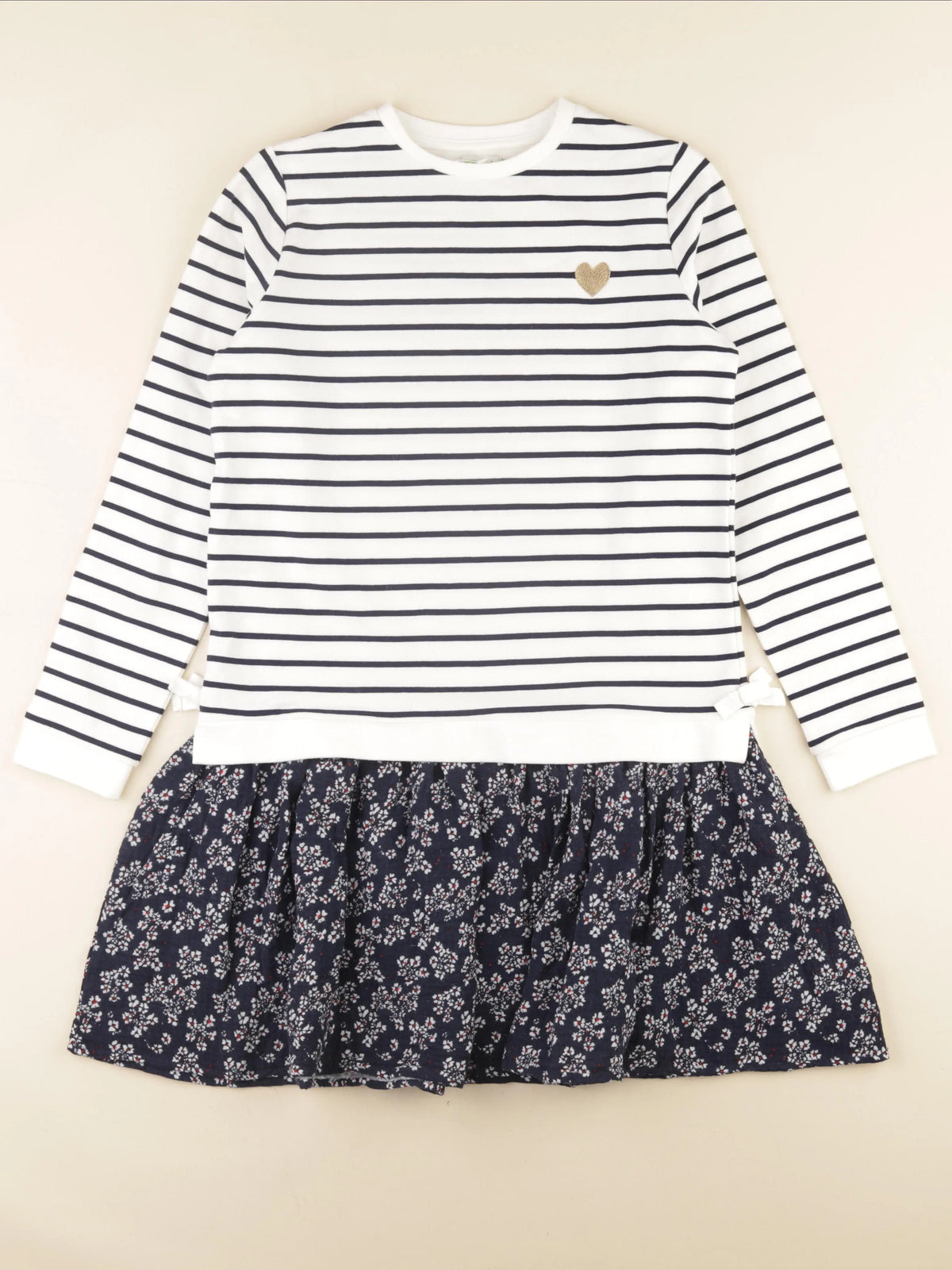 Vertbaudet - robe bleu - 14 ans