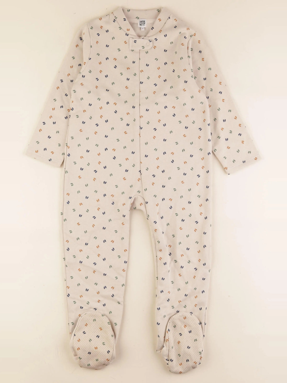 La Redoute - pyjama coton beige - 4 ans
