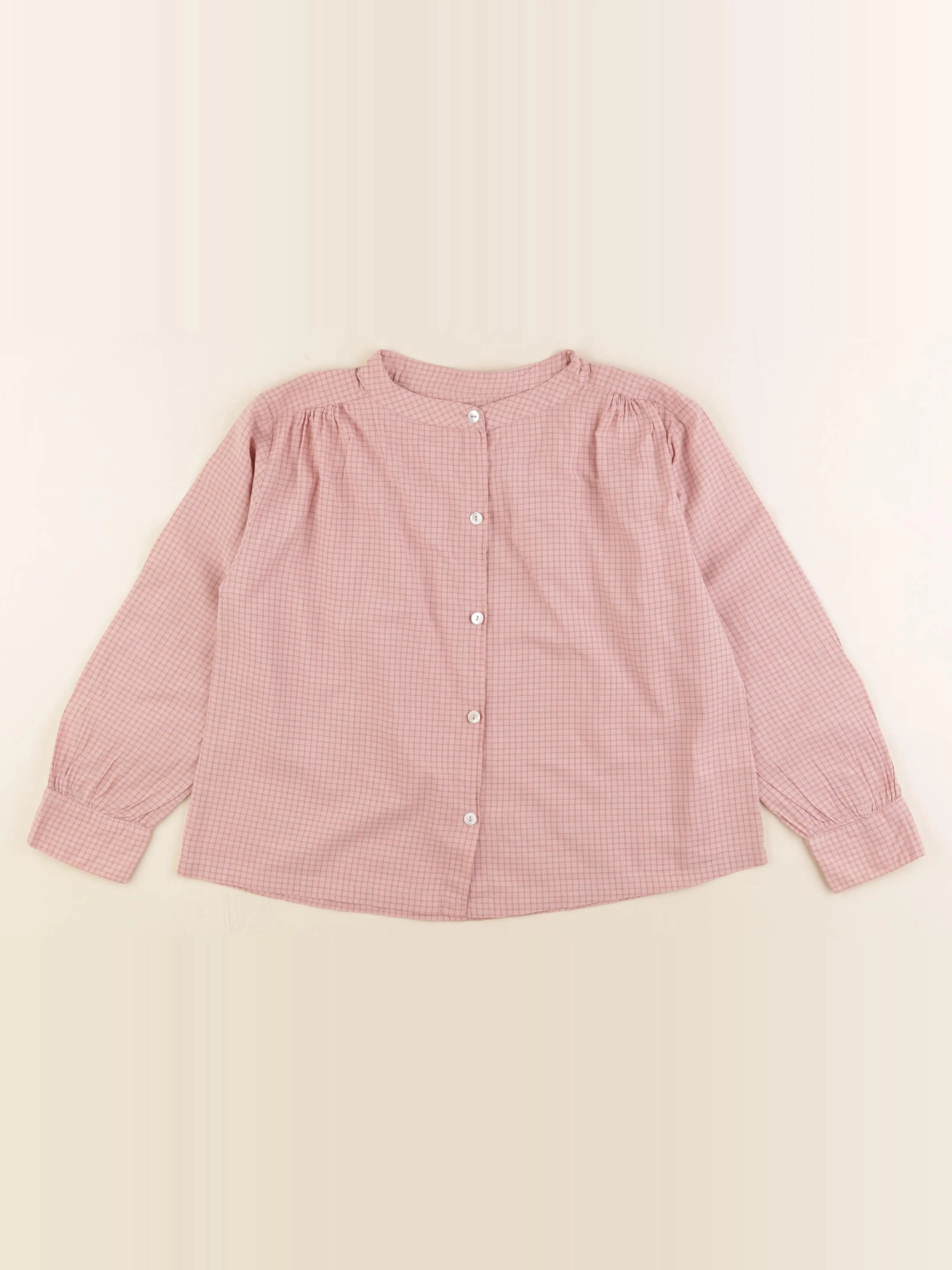 Eden & Victor - chemise rose - 10 ans