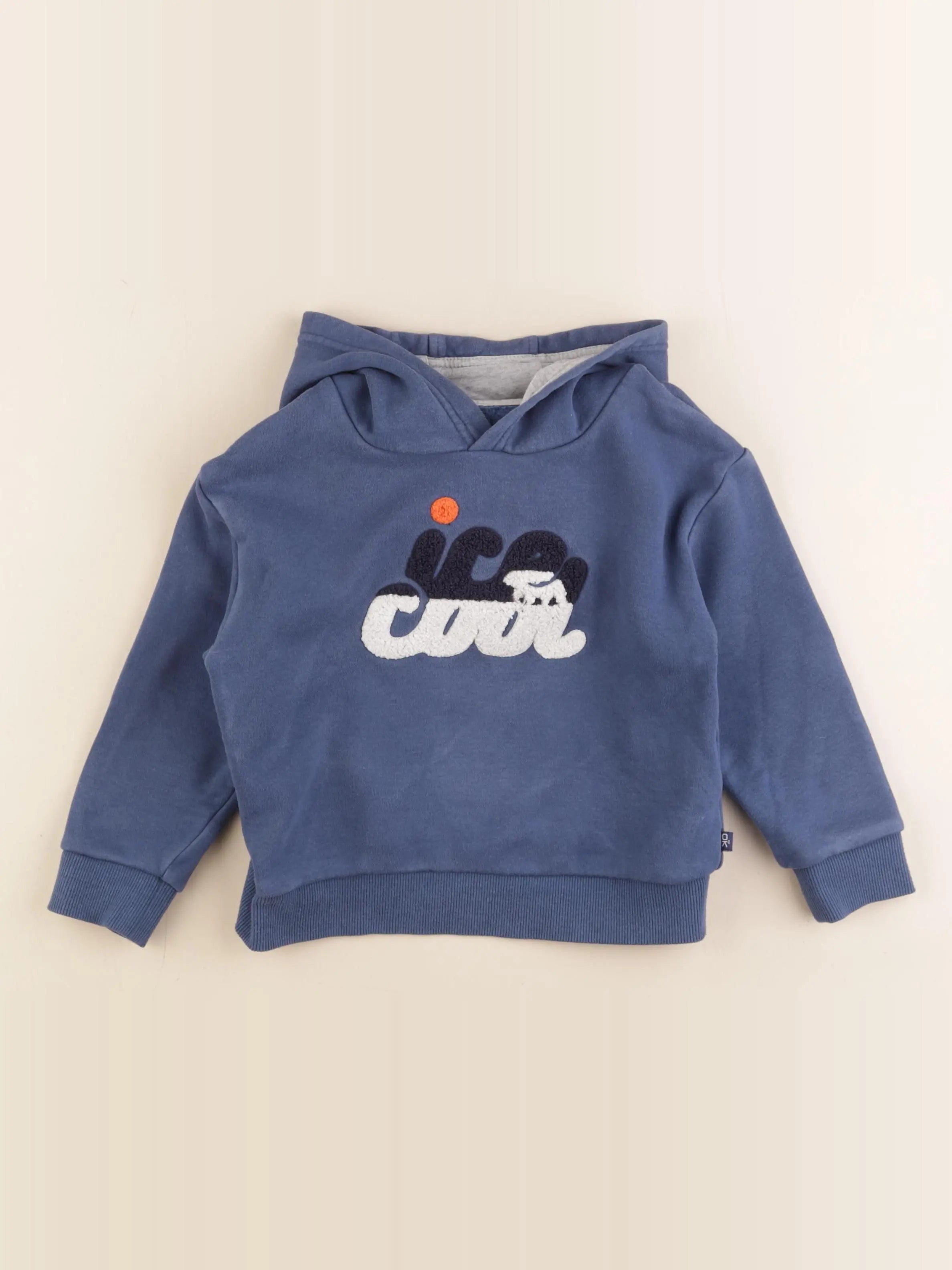 Okaidi - sweat bleu - 4 ans