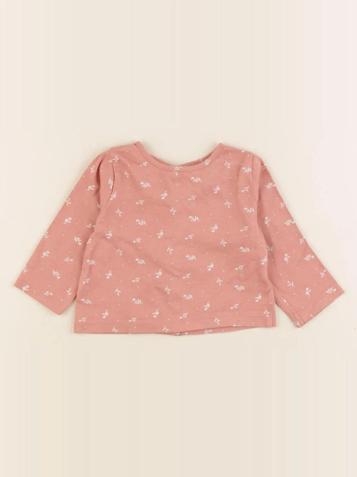 Vertbaudet - tee-shirt rose - 3 mois