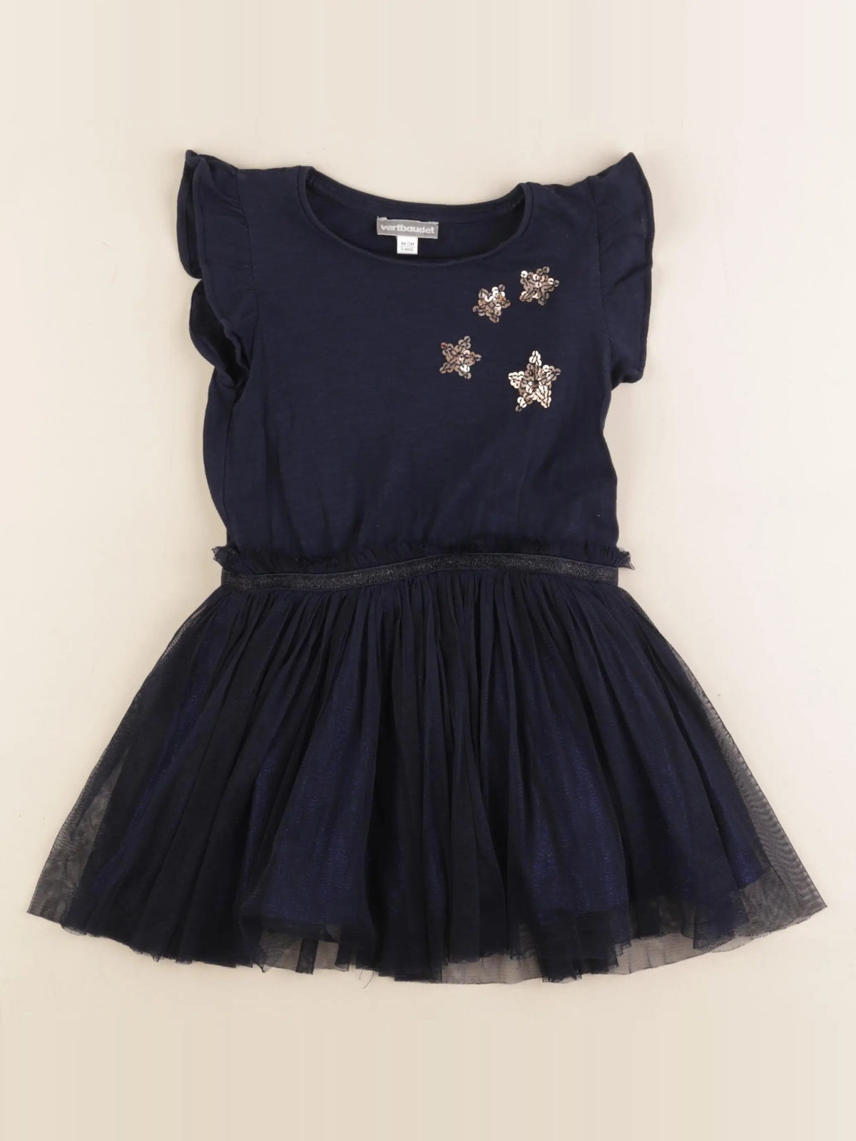 Vertbaudet - robe bleu - 3 ans