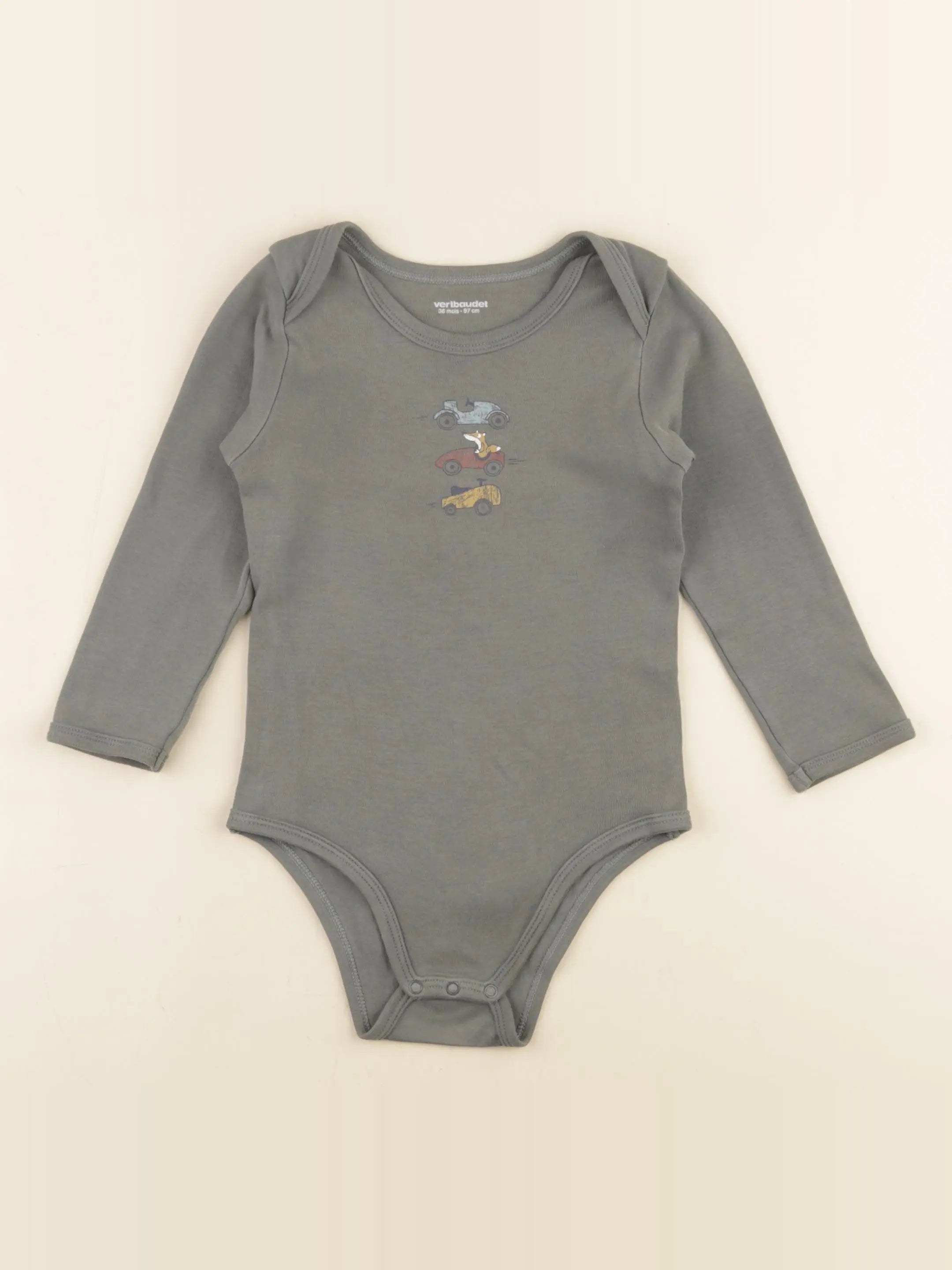 Vertbaudet - body vert - 36 mois