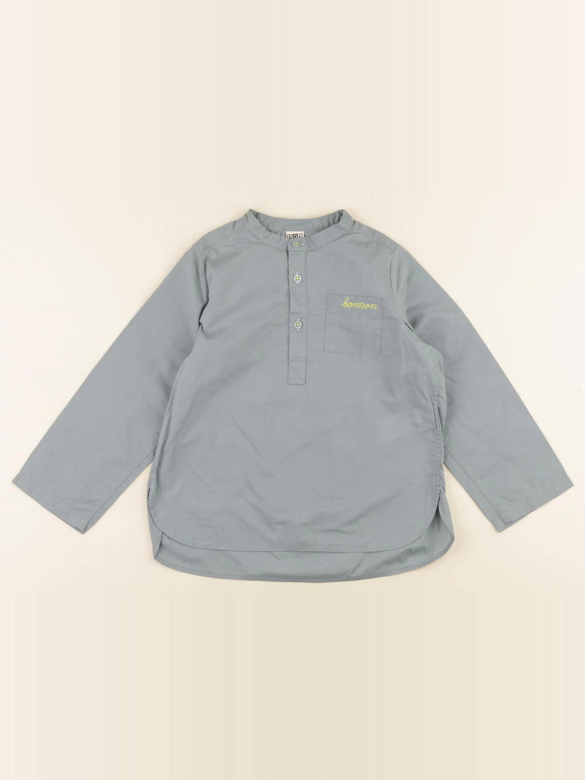 Bonton - chemise vert - 6 ans