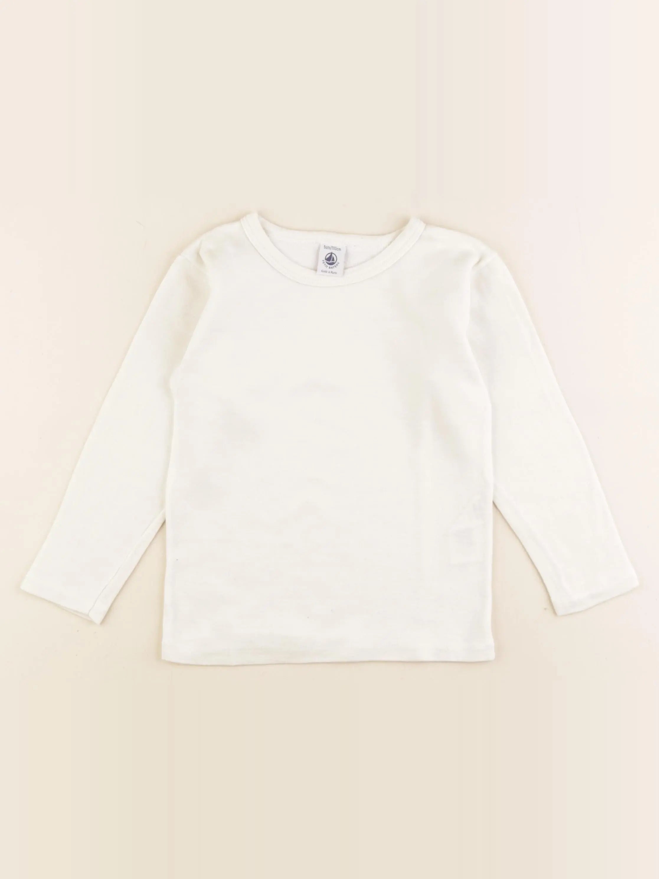 Petit Bateau - maillot de corps beige - 5 ans