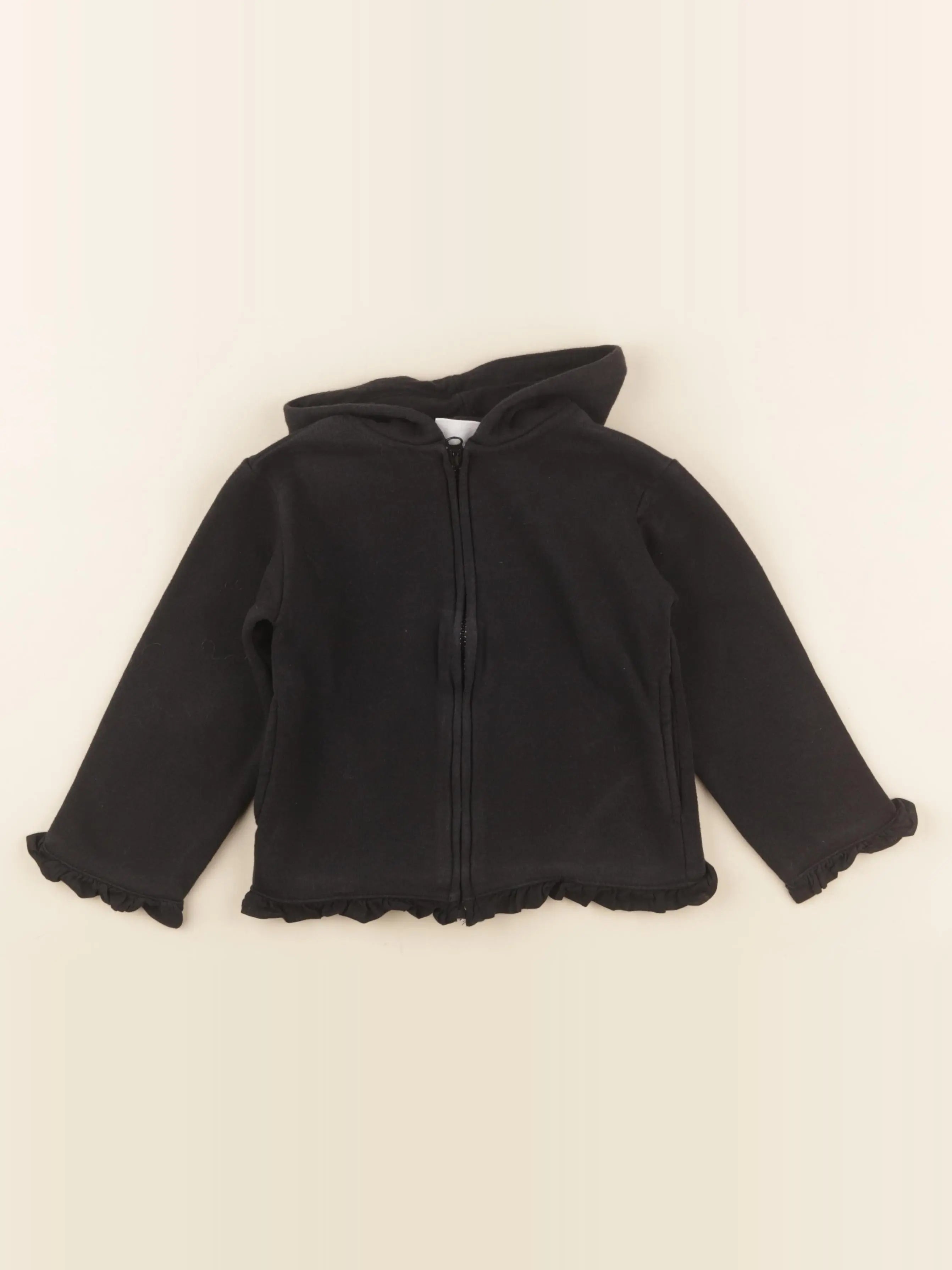 Zara - sweat noir - 2/3 ans