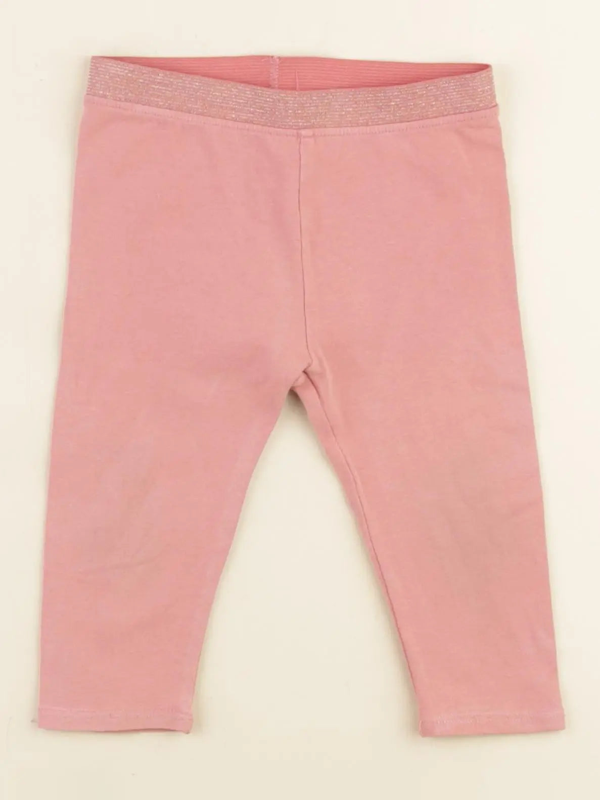 Vertbaudet - legging rose - 12 mois