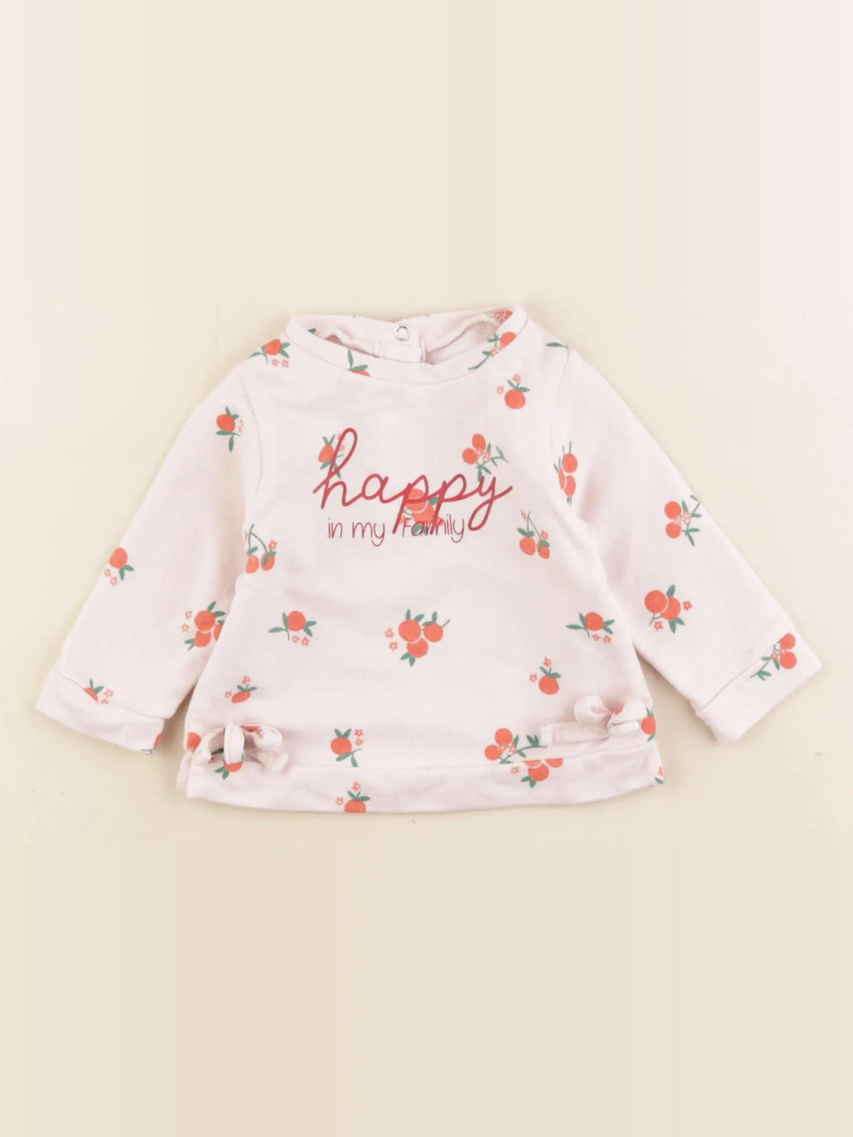 Vertbaudet - sweat multicolore - 3 mois