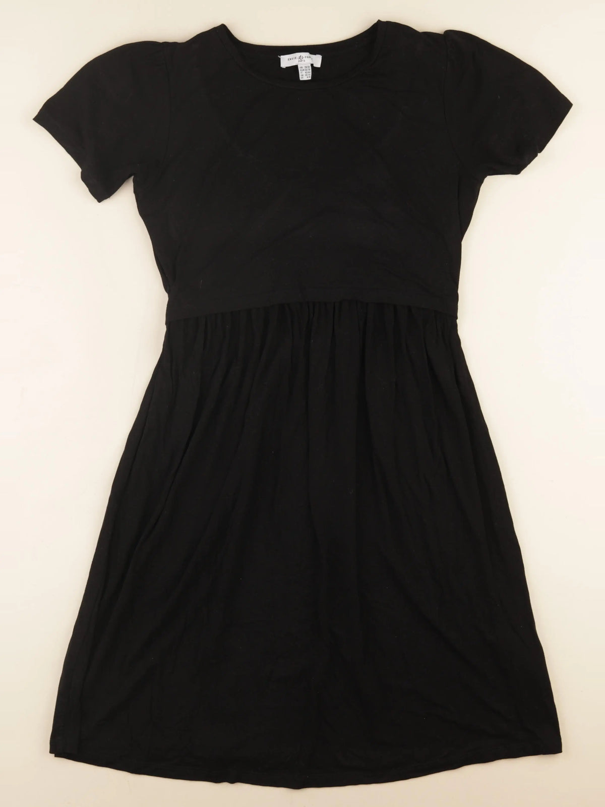 Envie de fraise - robe grossesse noir - 38 à 40