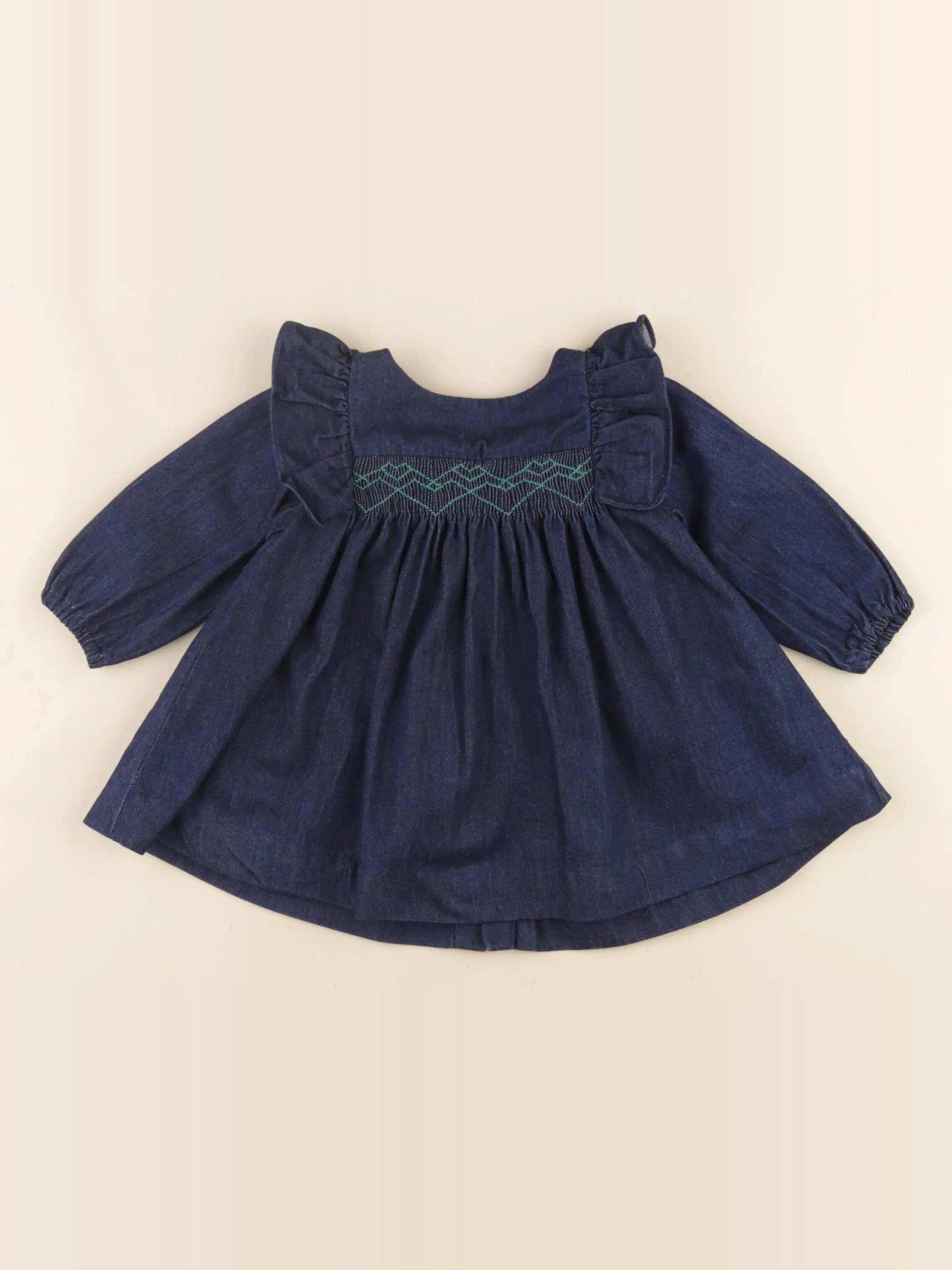 Jacadi - robe bleu - 6 mois