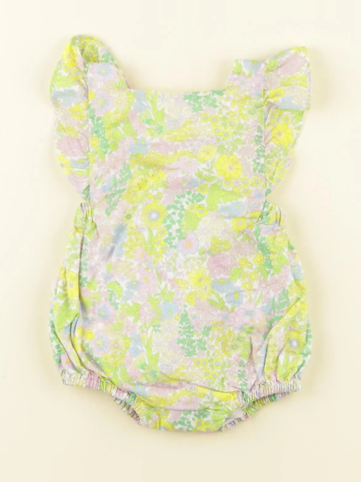 Jacadi - combinaison liberty multicolore - 3 mois