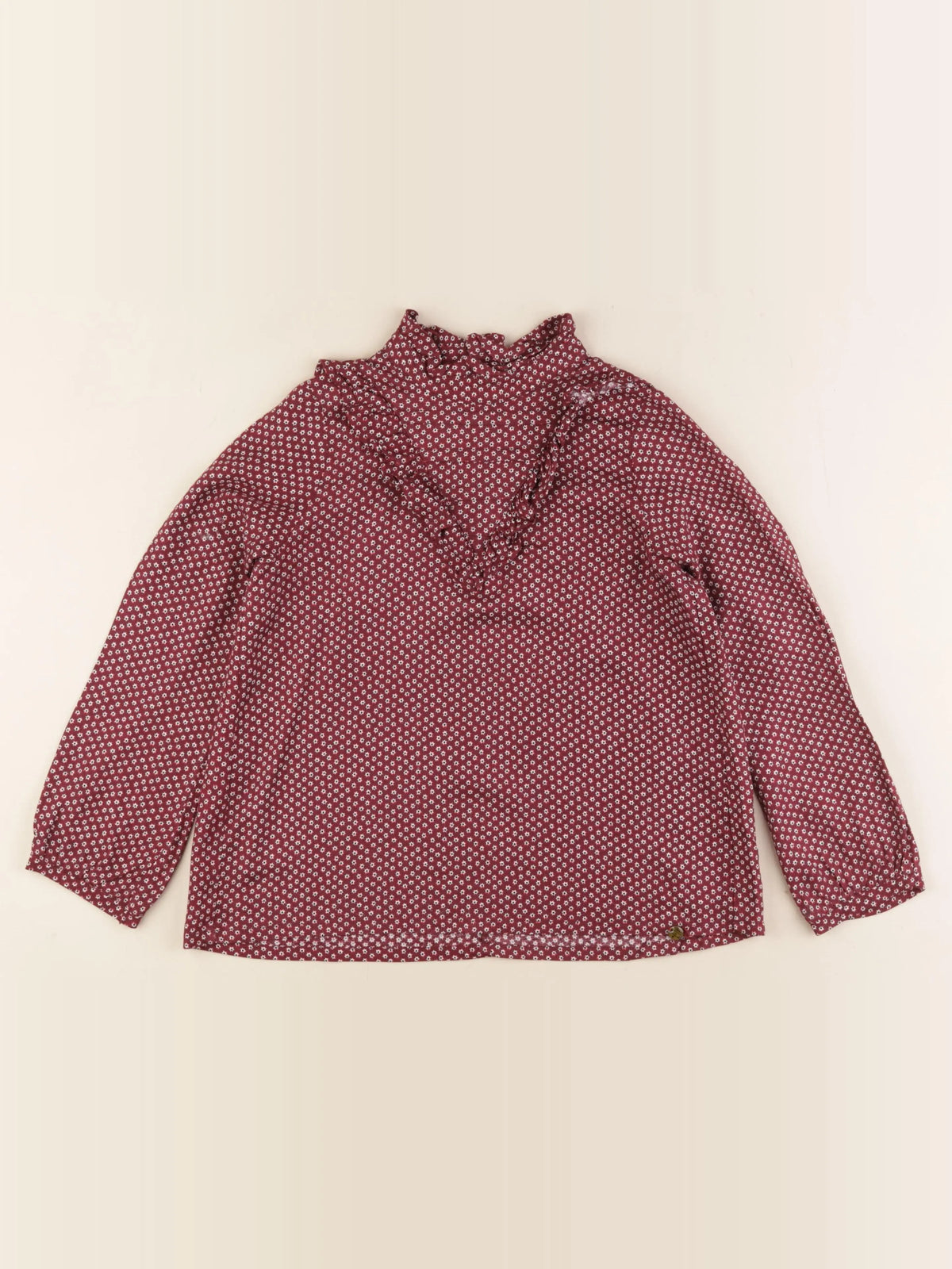 IKKS - blouse rouge - 8 ans