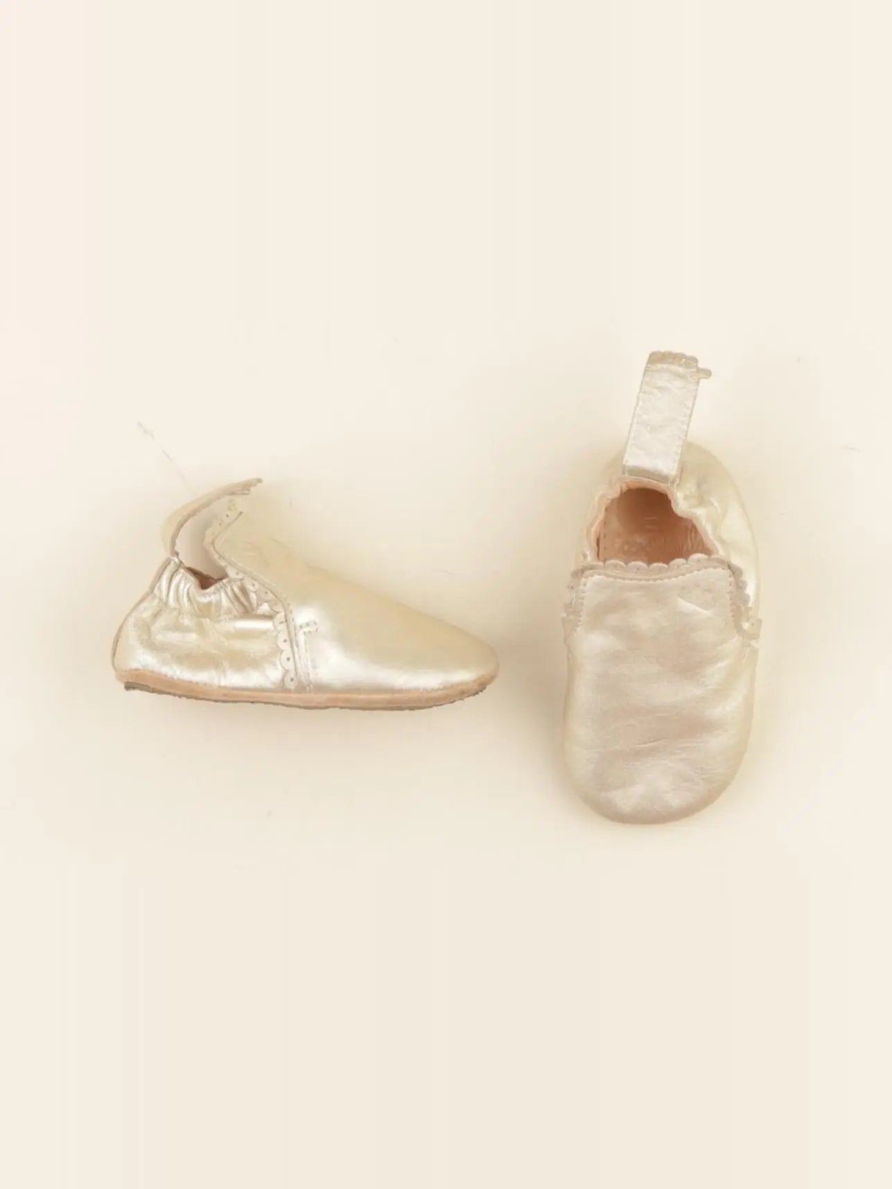 Easy Peasy - chaussons beige - pointure 22/23