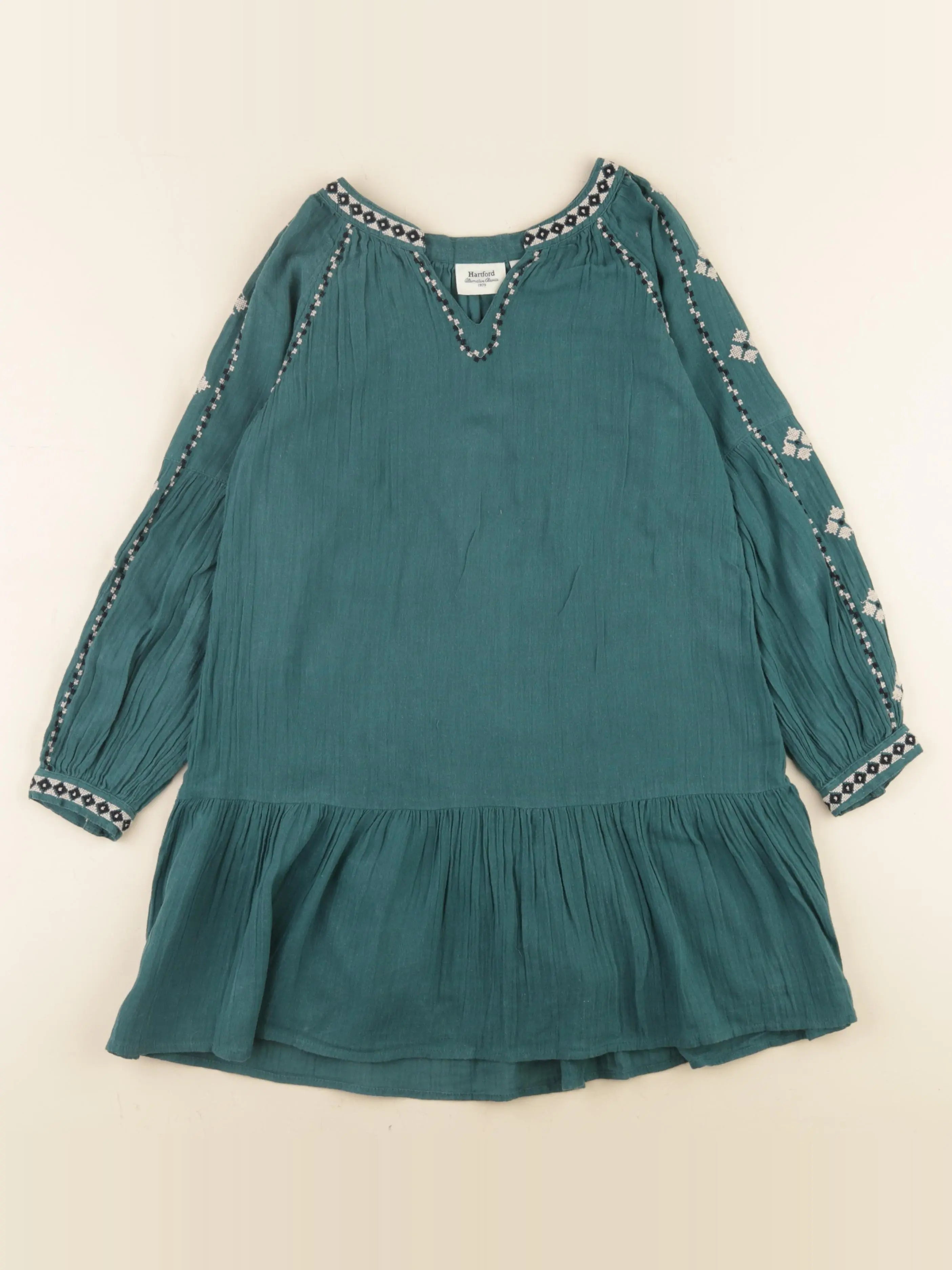 Hartford - robe vert - 8 ans