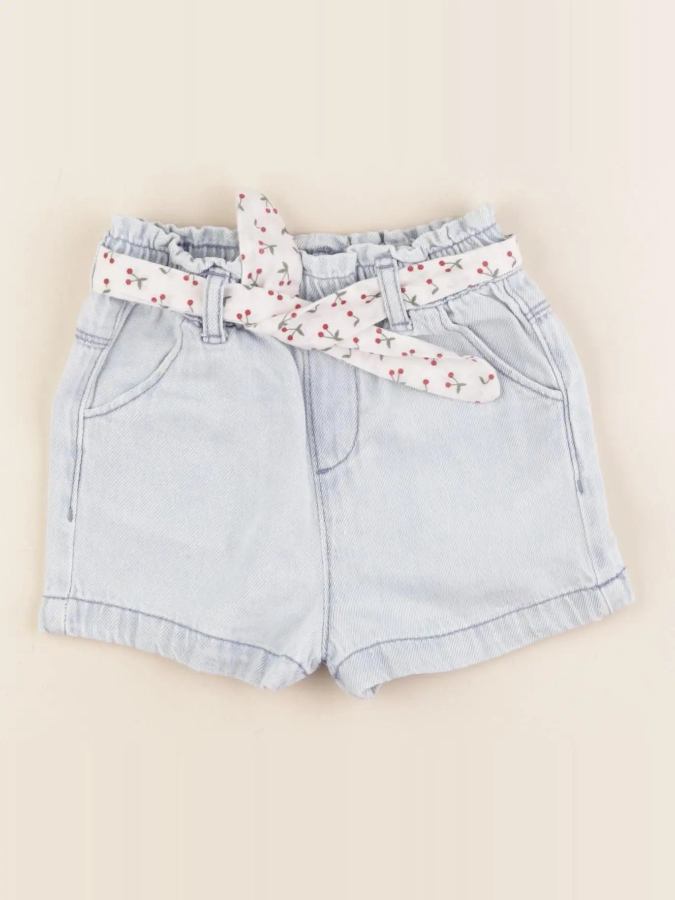 Vertbaudet - short bleu - 24 mois