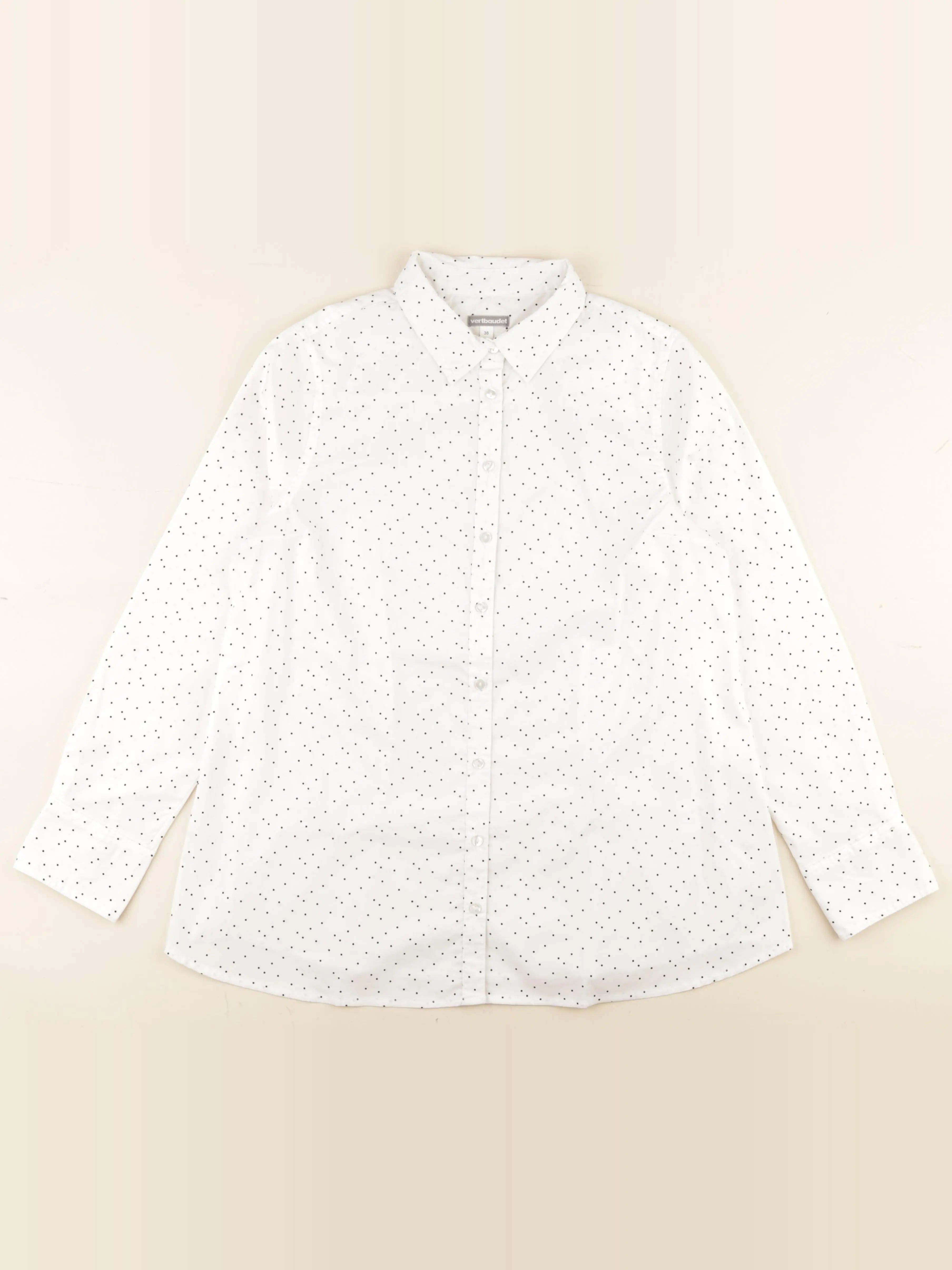 Vertbaudet - chemise grossesse blanc - 38