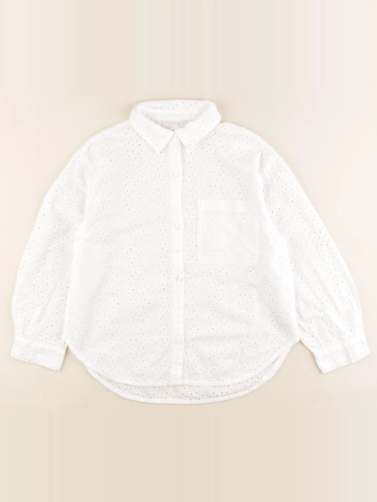 Zara - blouse blanc - 9 ans