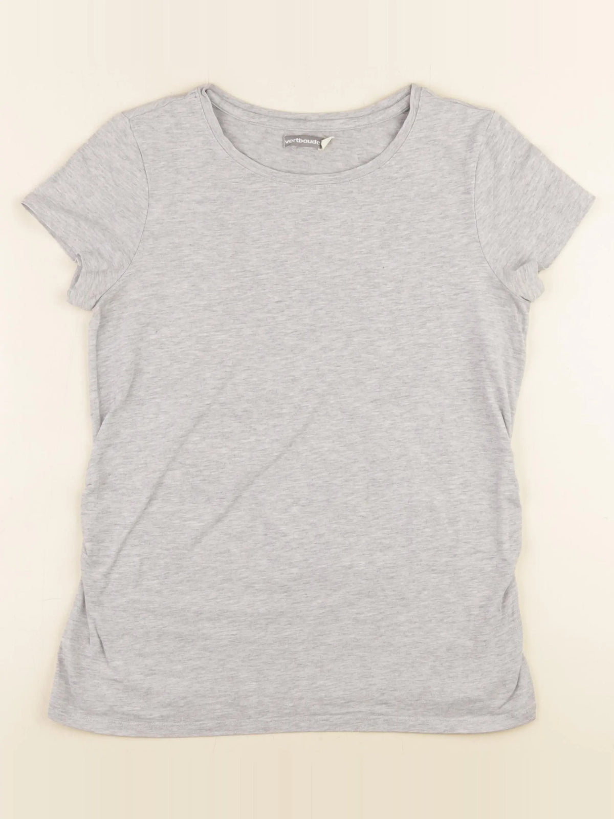 Vertbaudet - tee-shirt grossesse gris - 38 à 40