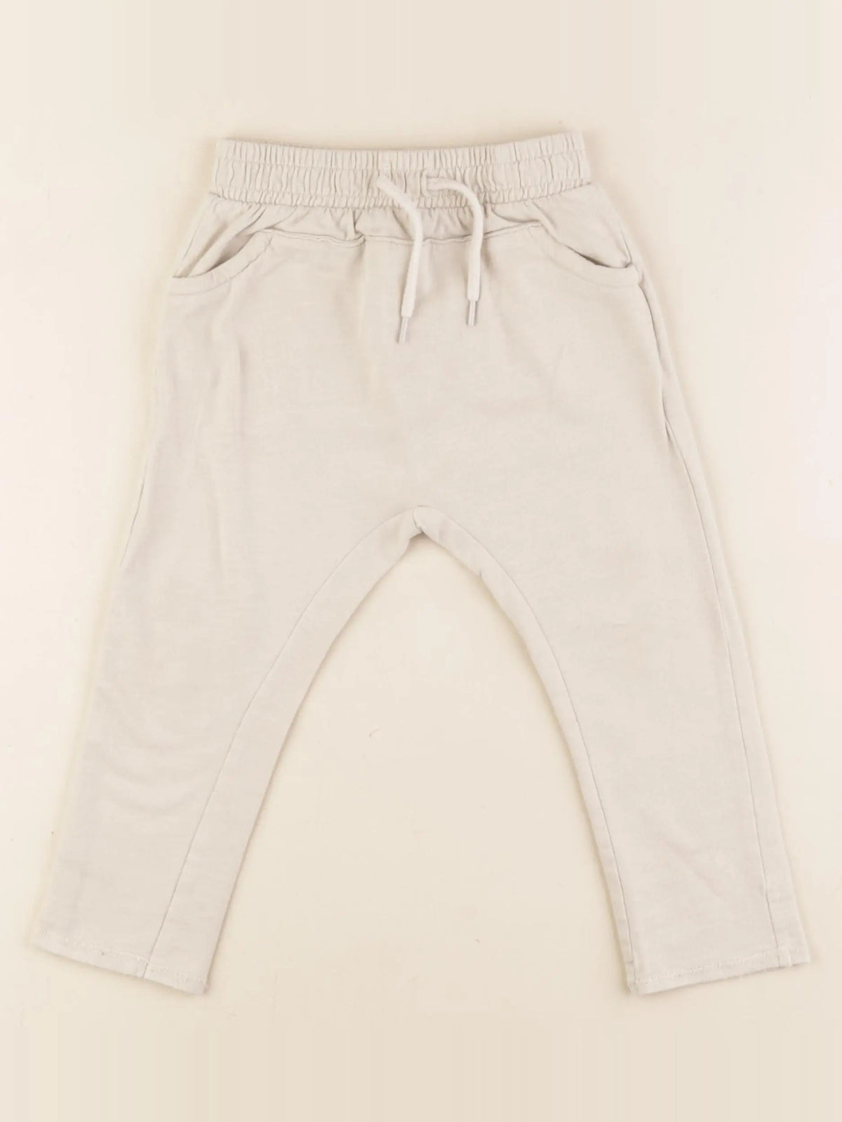 Vertbaudet - sarouel beige - 24 mois
