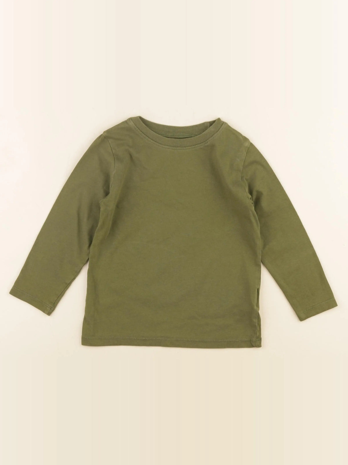 H&M - tee-shirt vert - 3/4 ans