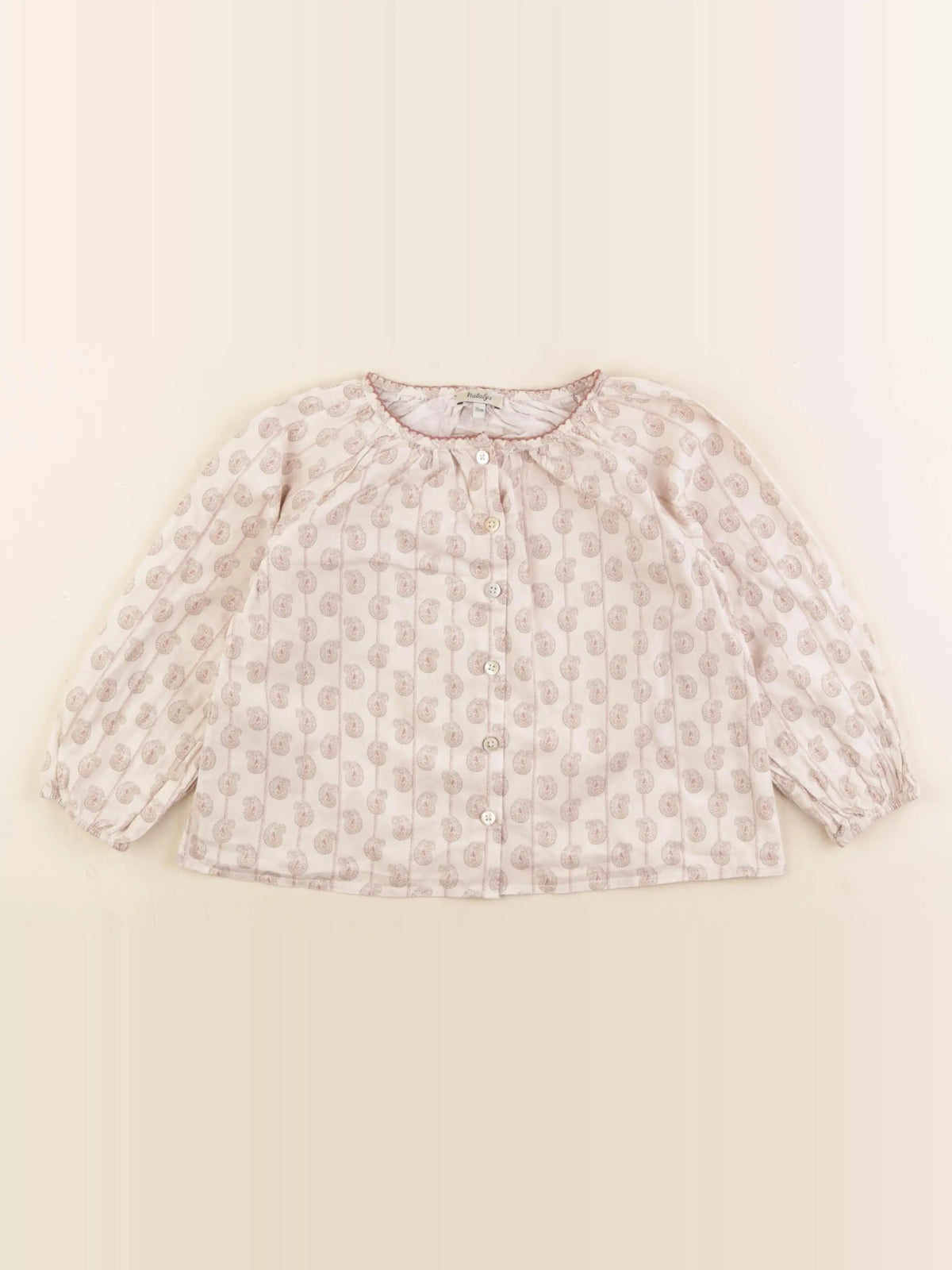 Natalys - blouse beige - 36 mois
