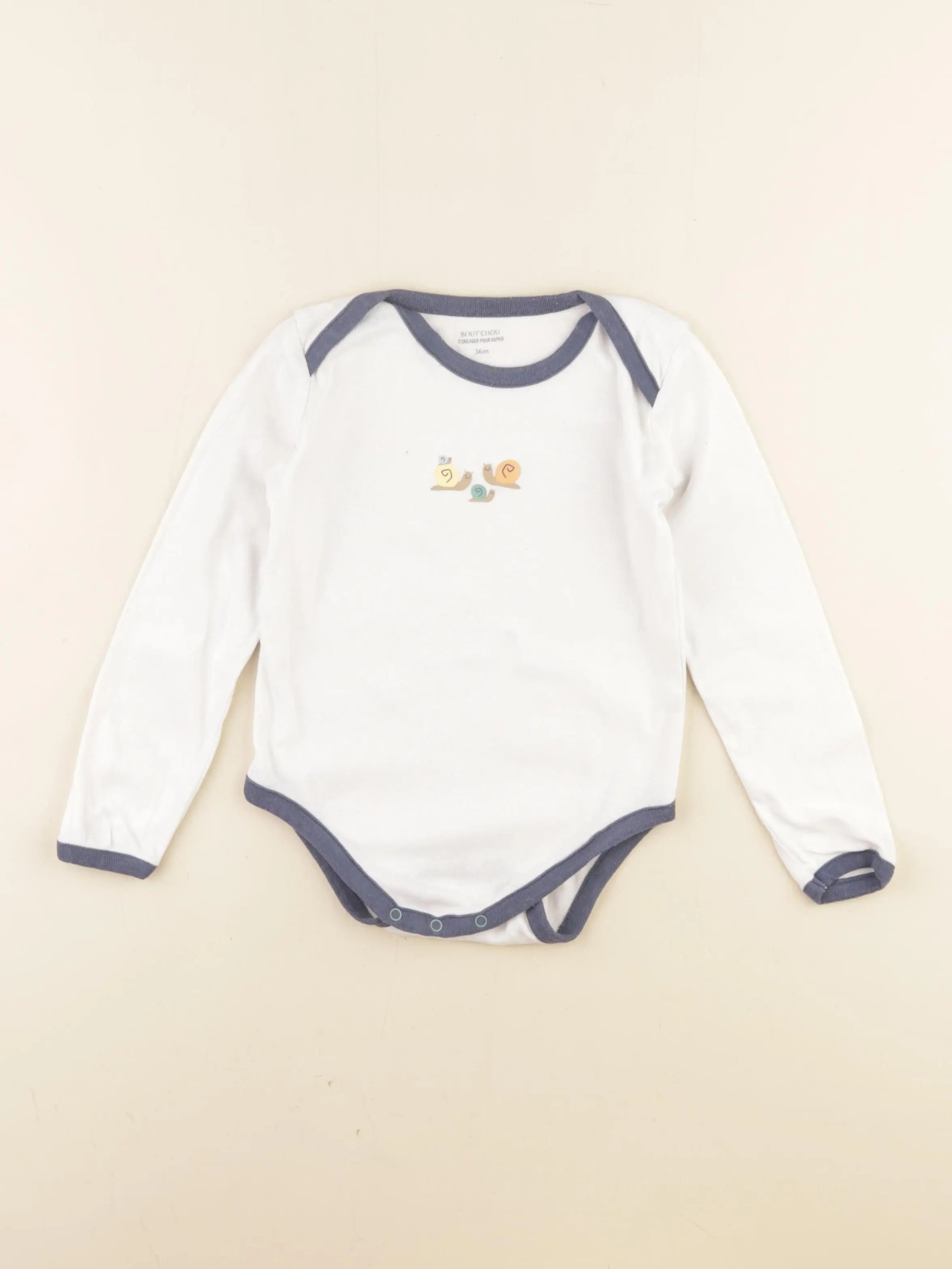 Boutchou - body blanc - 36 mois