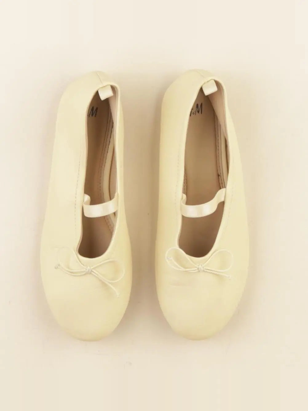 H&M - ballerines jaune - pointure 32