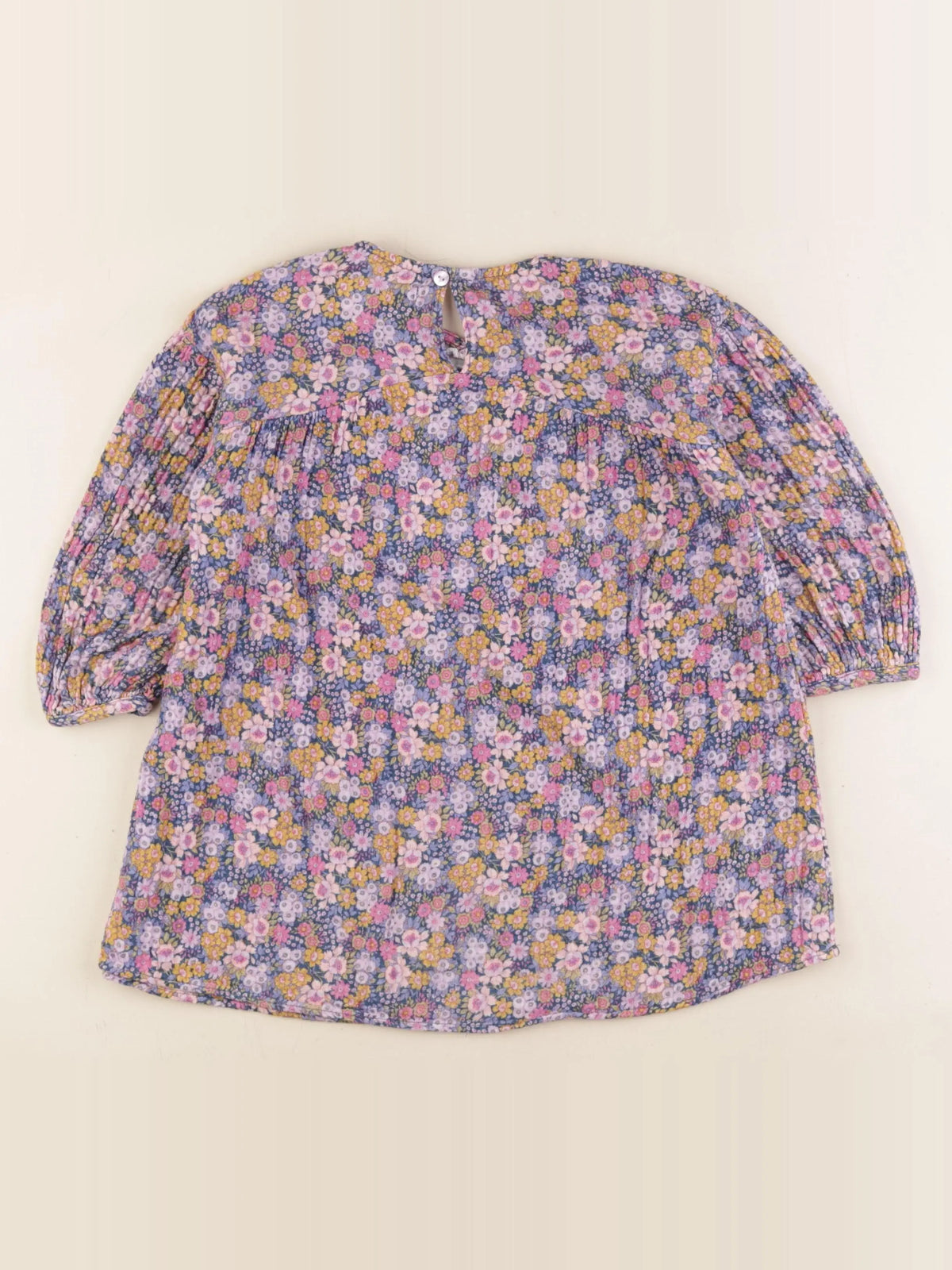 Zara - robe bleu - 3/4 ans