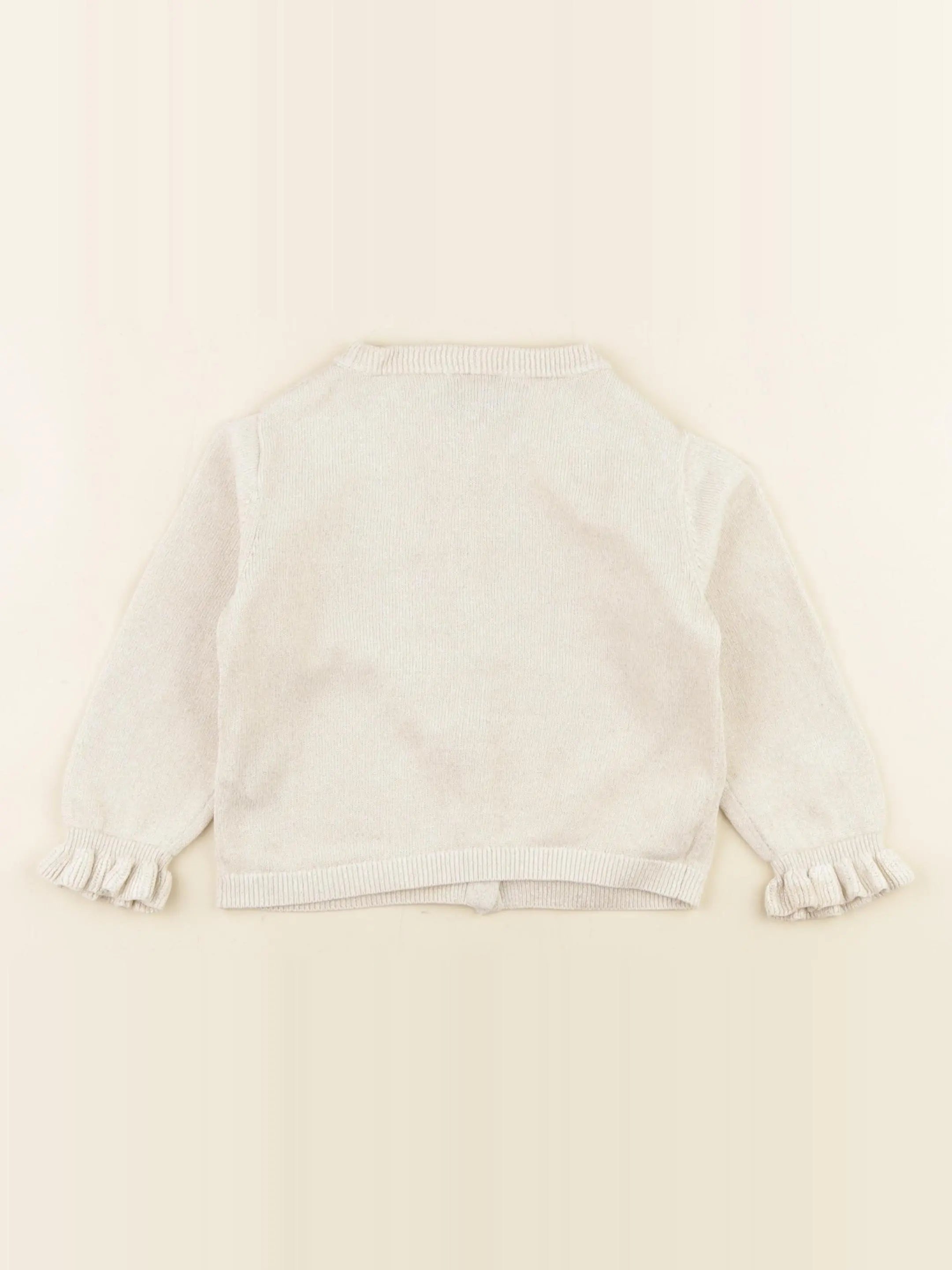 Tape à l'oeil - gilet beige, or - 24 mois