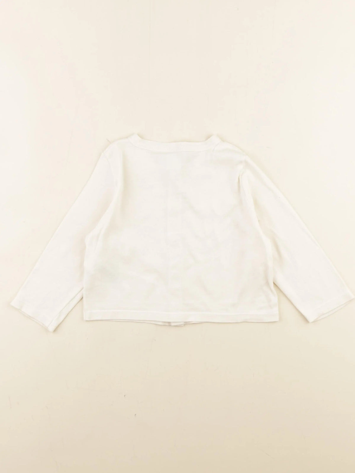 Petit Bateau - tee-shirt beige - 24 mois