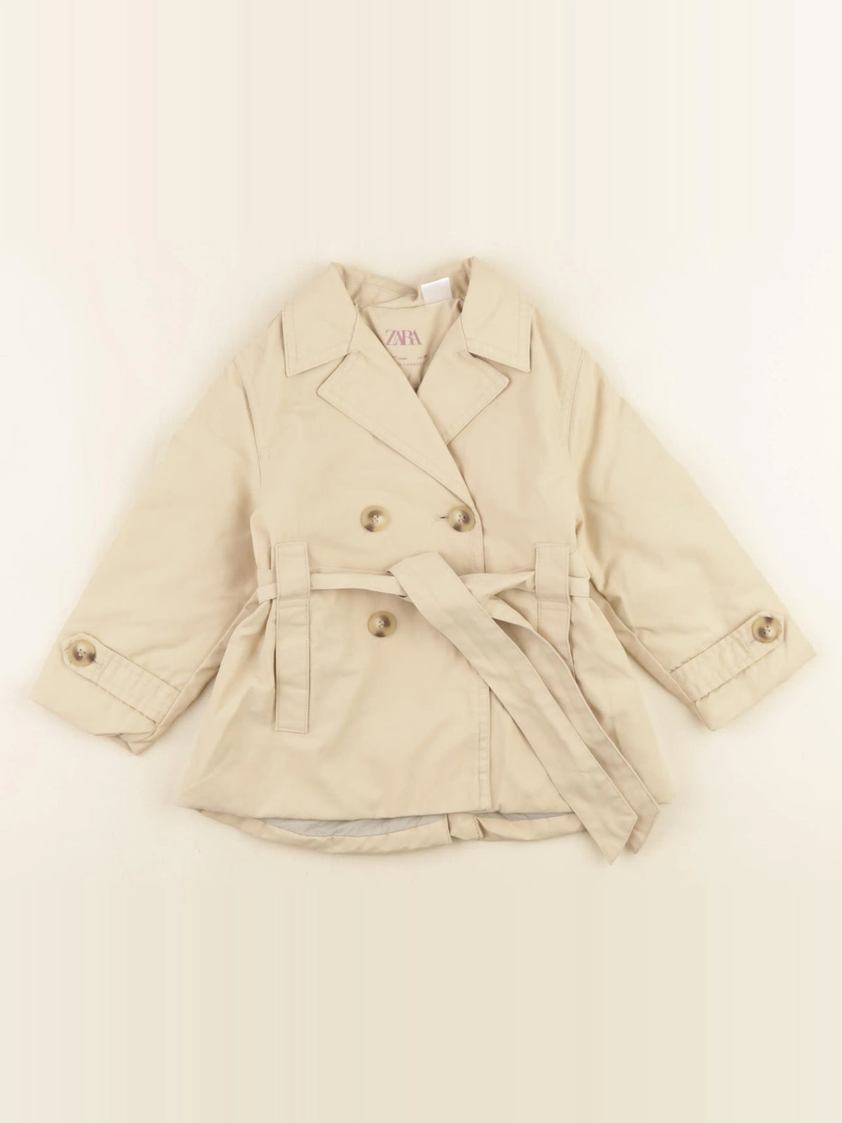 Zara - trench beige - 18 mois