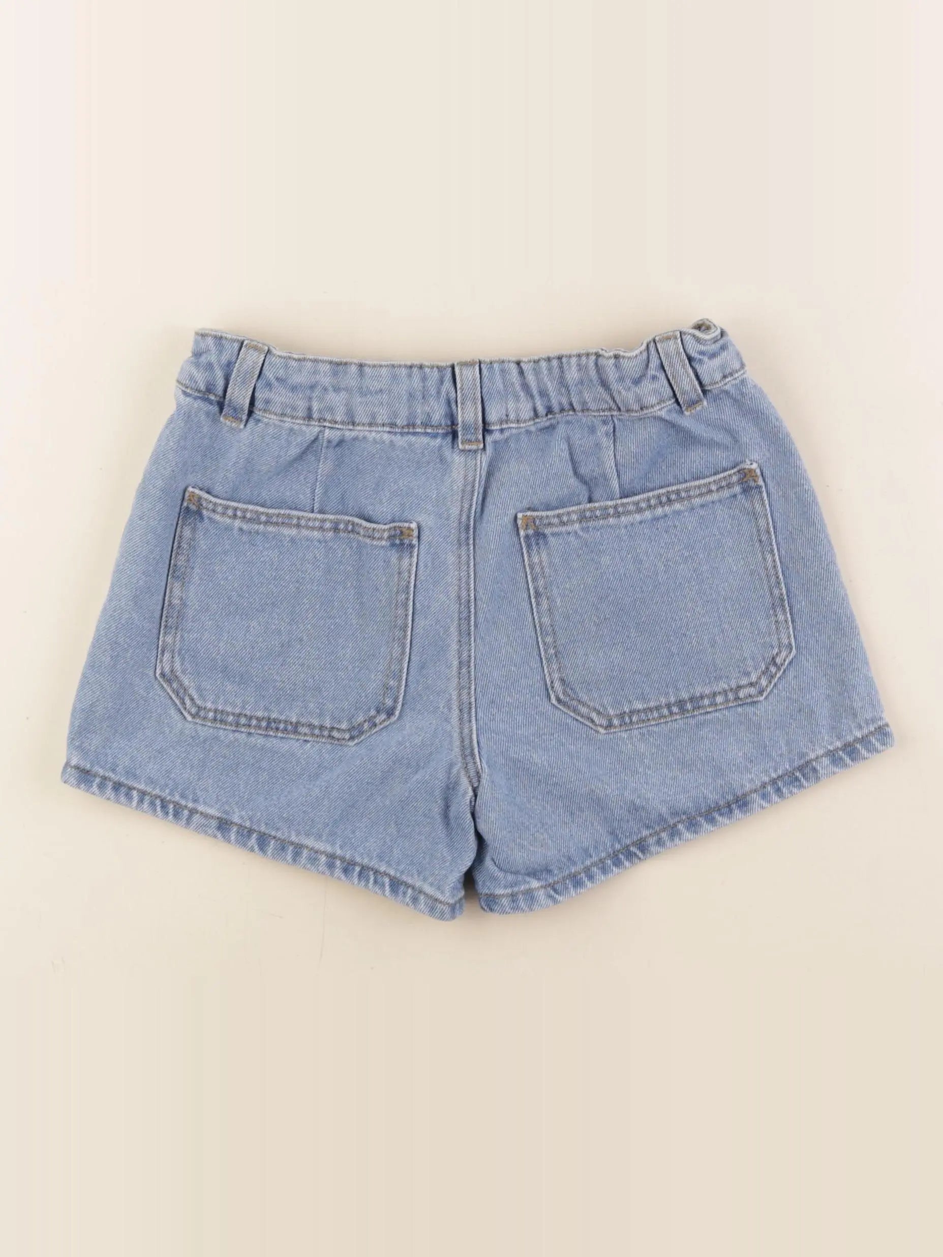 Monoprix - short bleu - 6 ans
