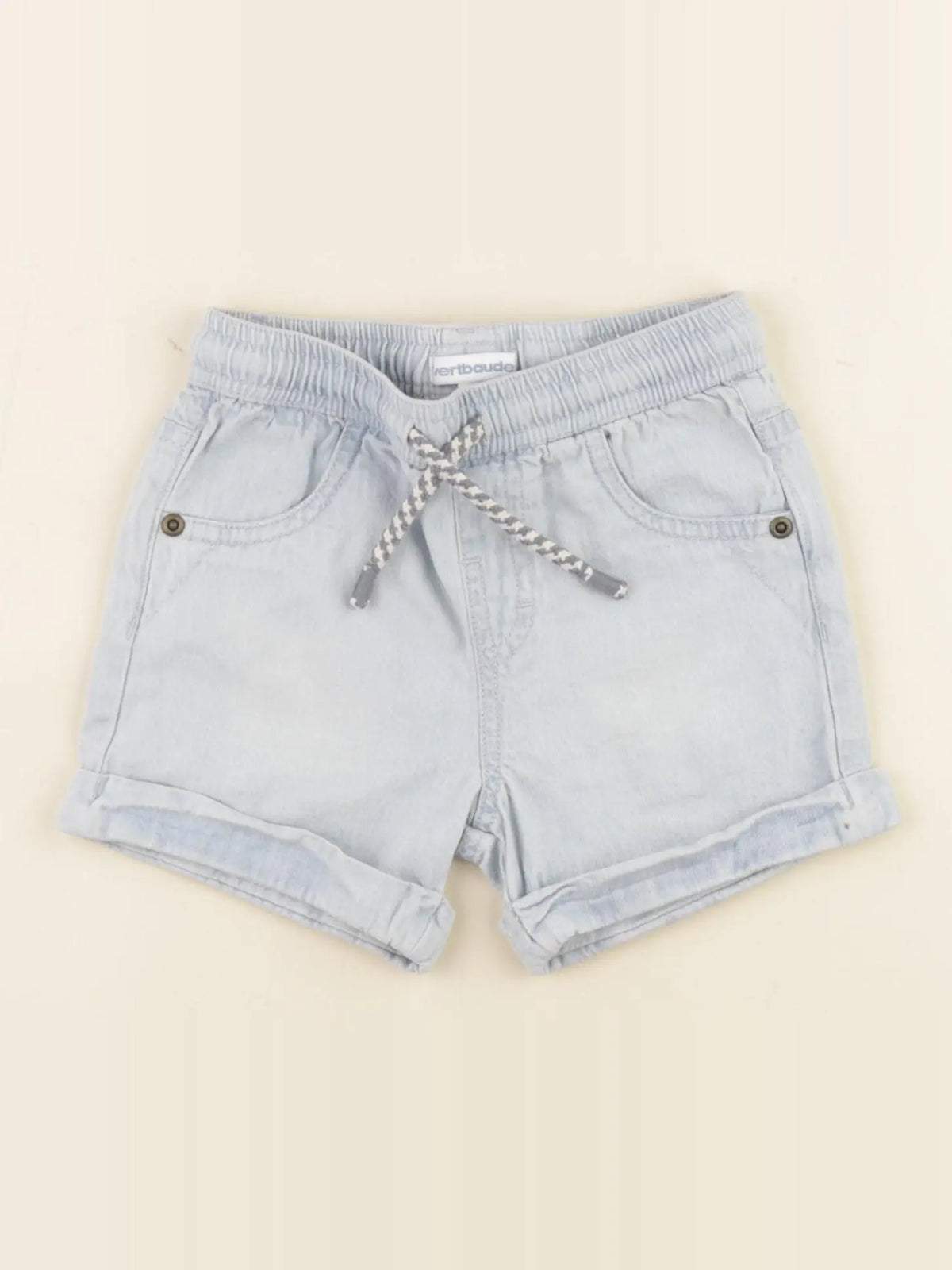 Vertbaudet - short bleu - 3 ans