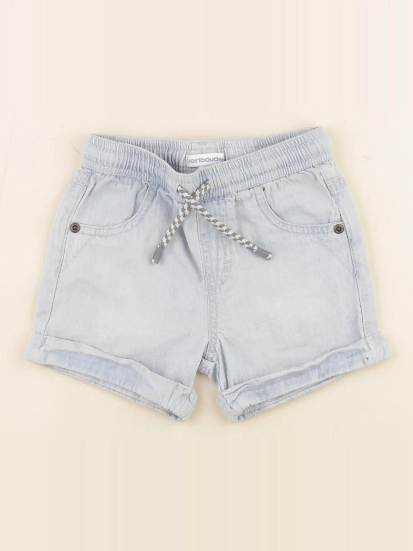 Vertbaudet - short bleu - 3 ans