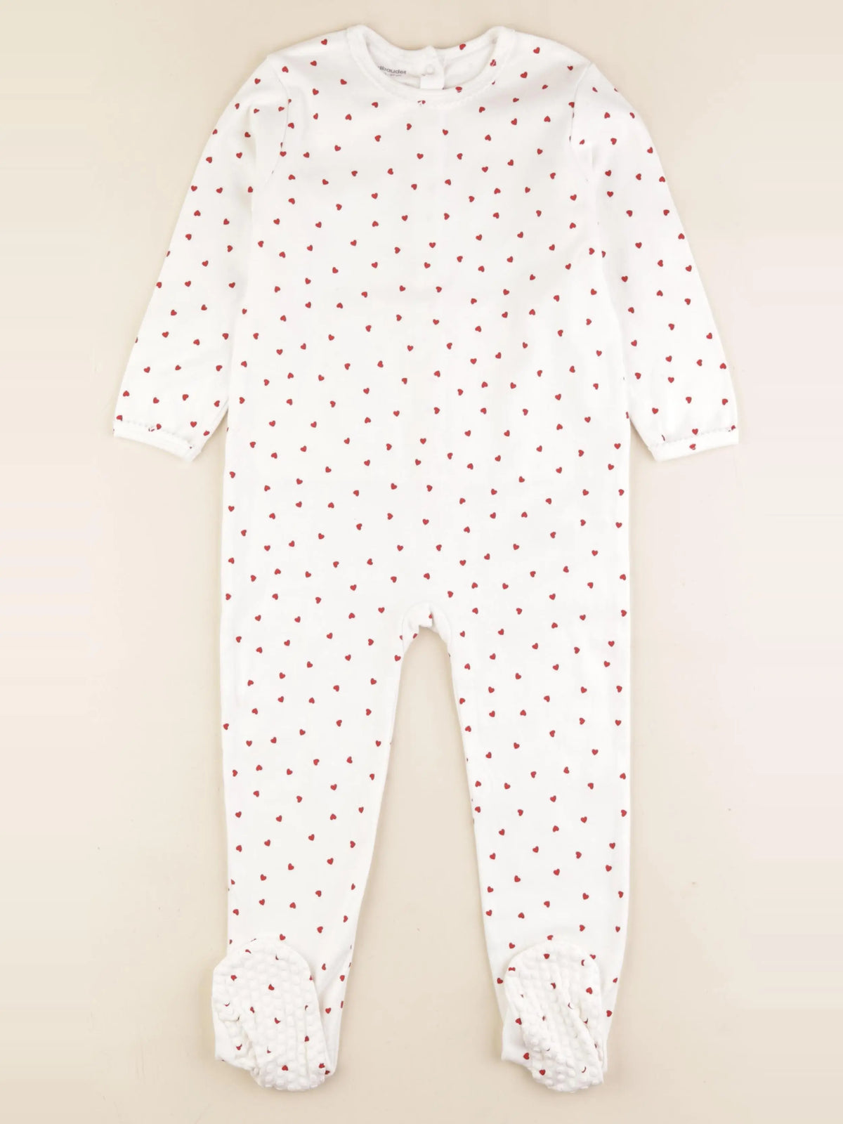 Vertbaudet - pyjama coton blanc - 36 mois