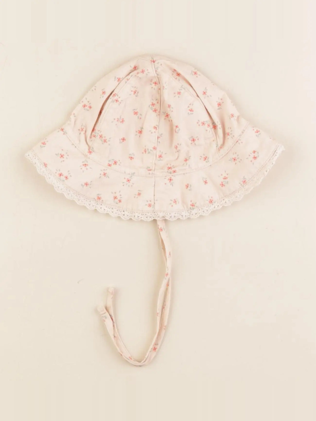Vertbaudet - bonnet rose - 3/6 mois