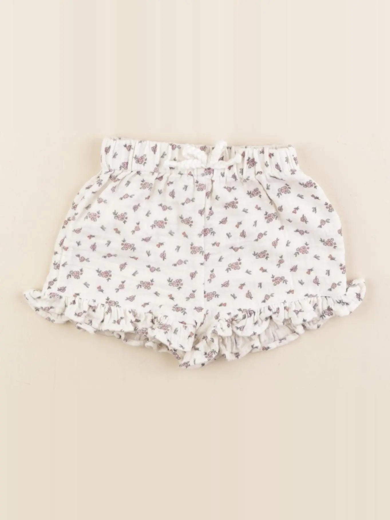 Vertbaudet - short blanc - 6 mois
