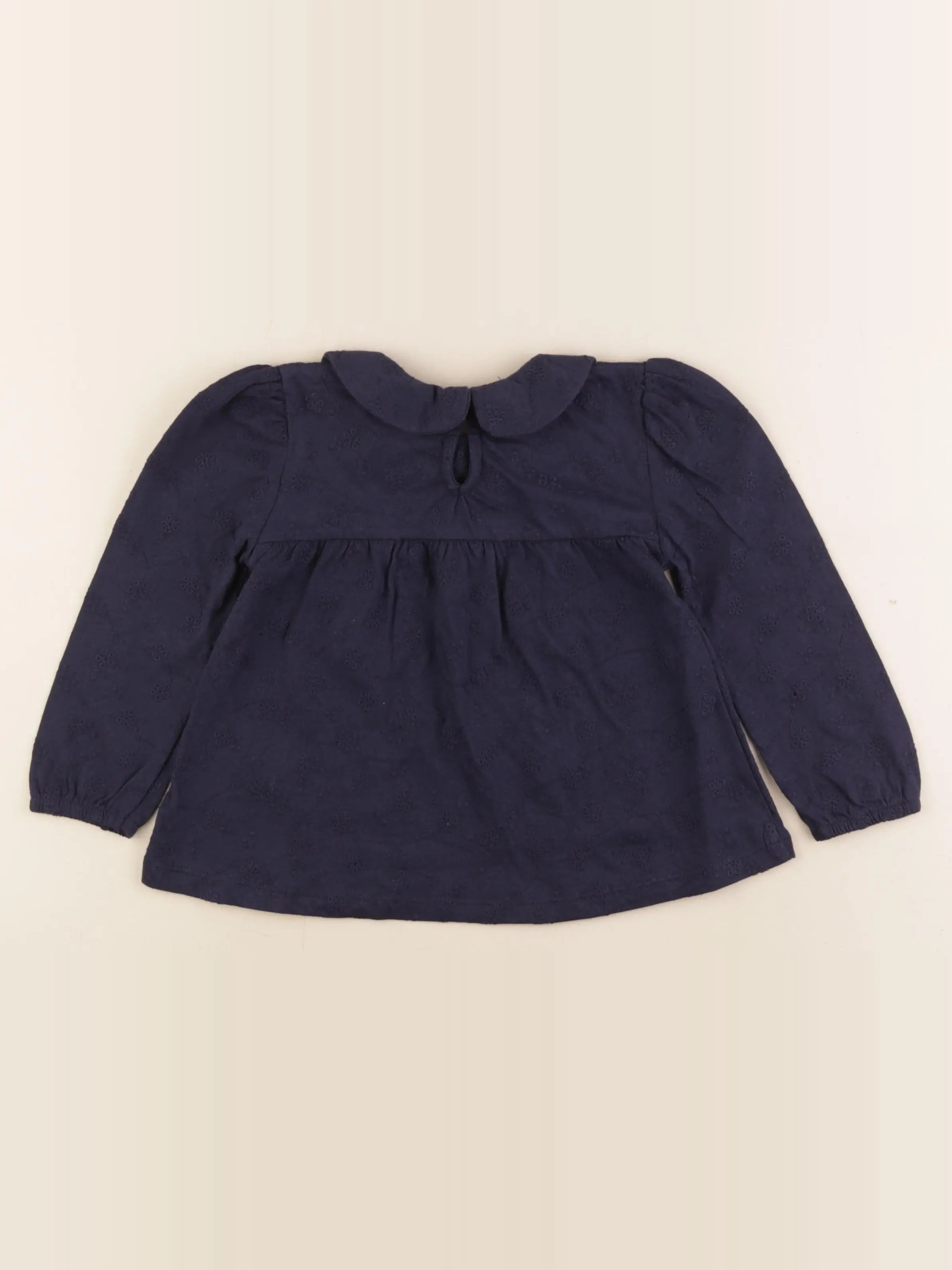 Vertbaudet - tee-shirt bleu - 4 ans